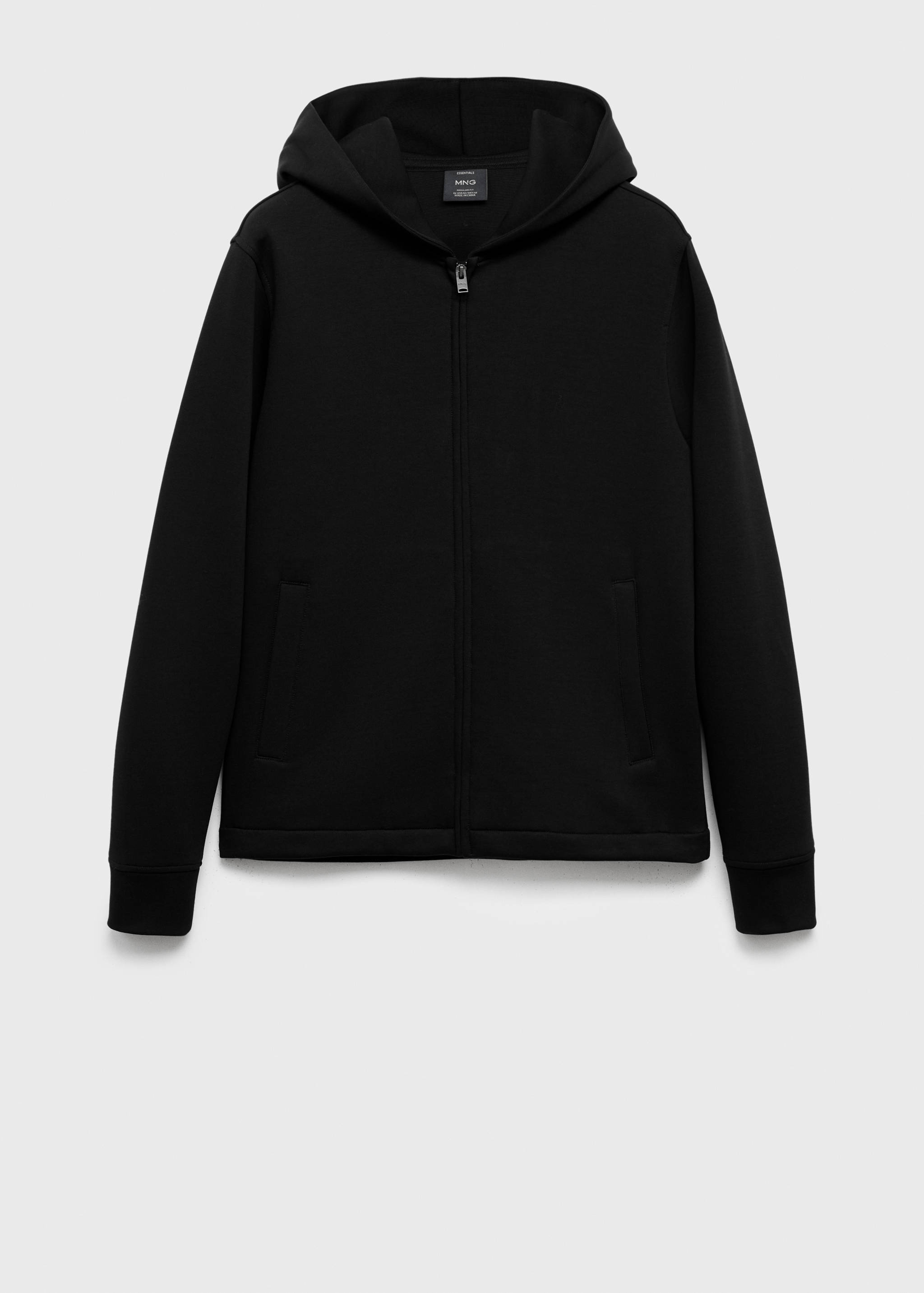 Sudadera cremallera capucha - Artículo sin modelo