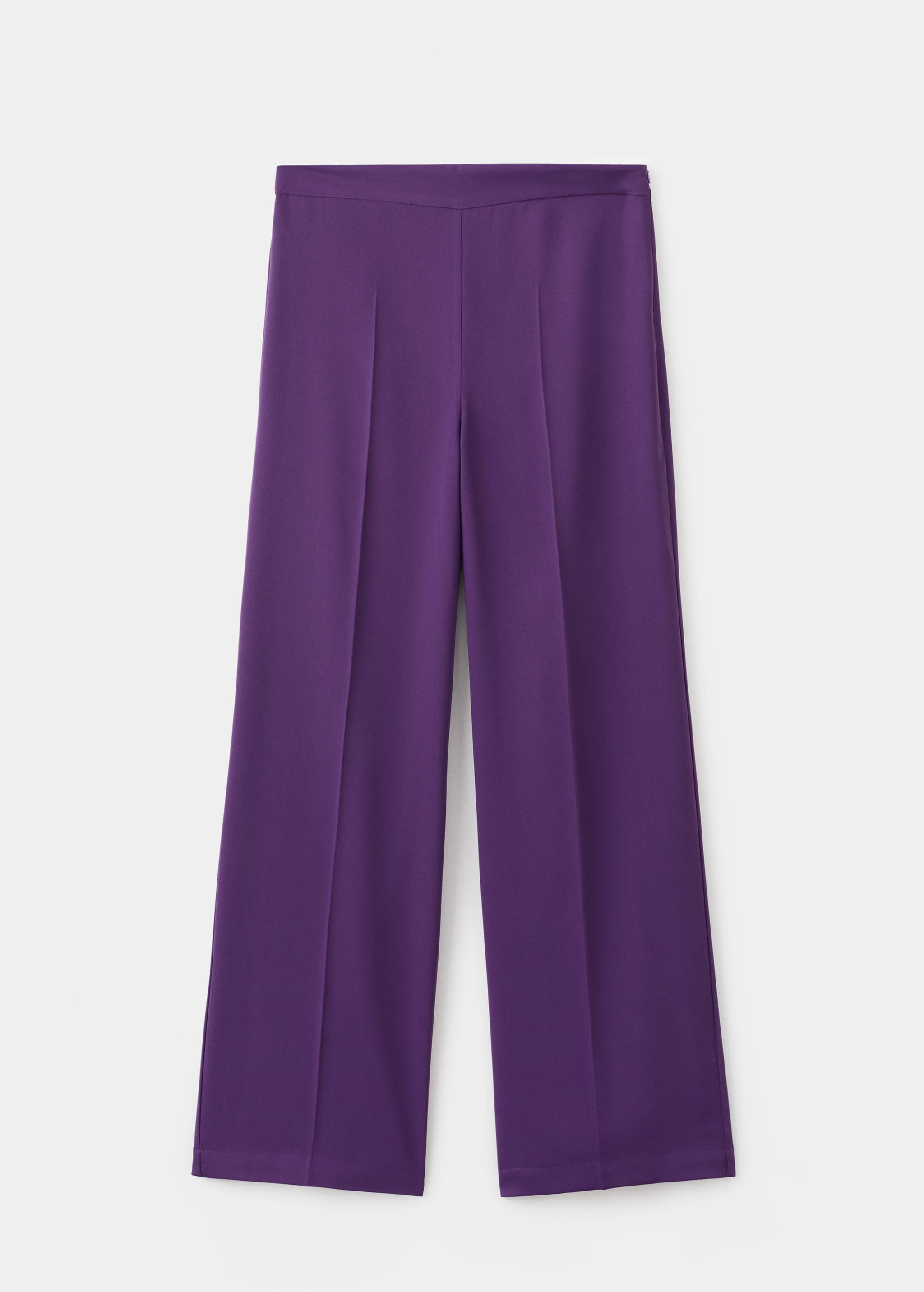 High-waist straight trousers - Article without model