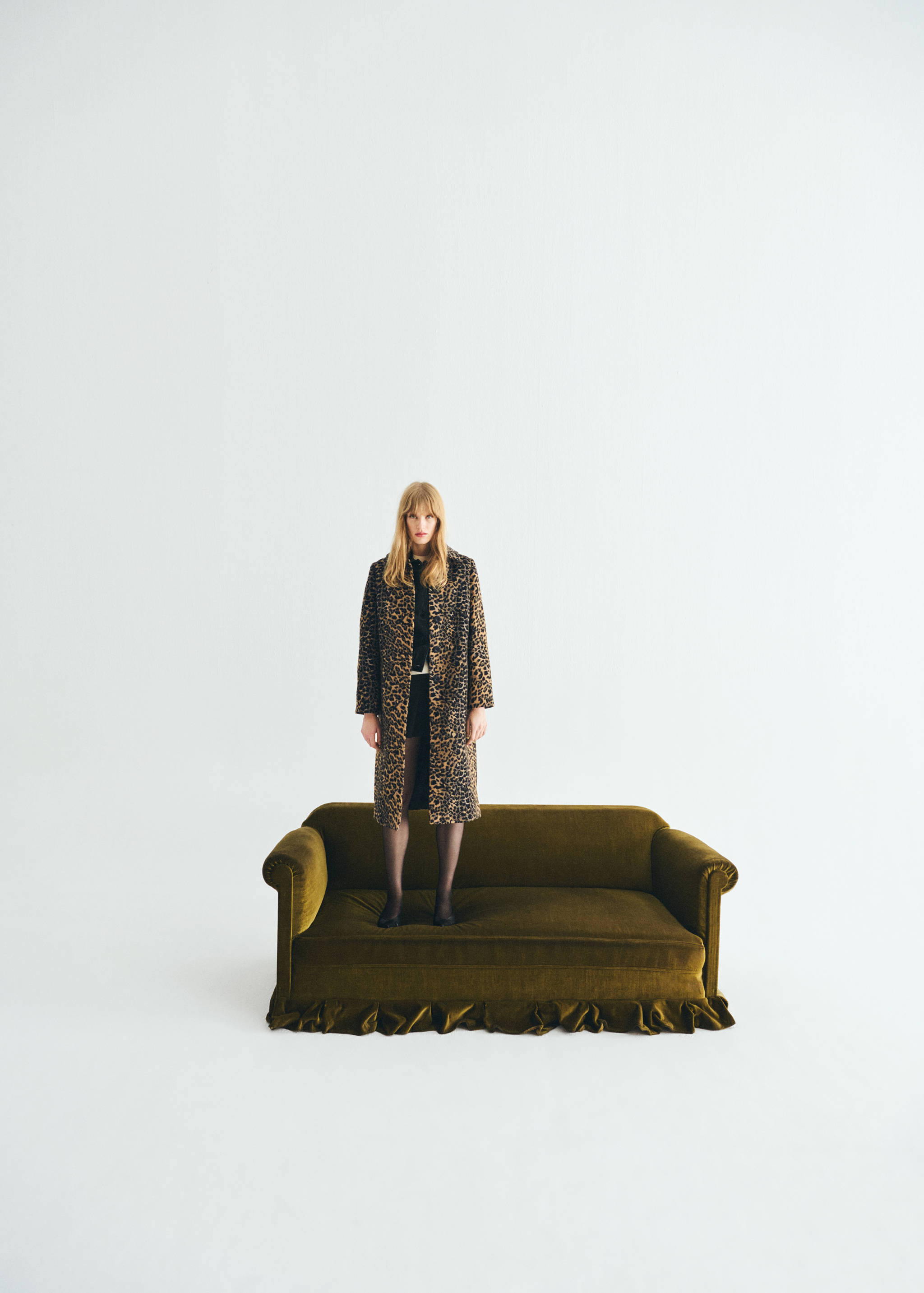 Hosszú leopárdmintás kabát - A termék adatai 6