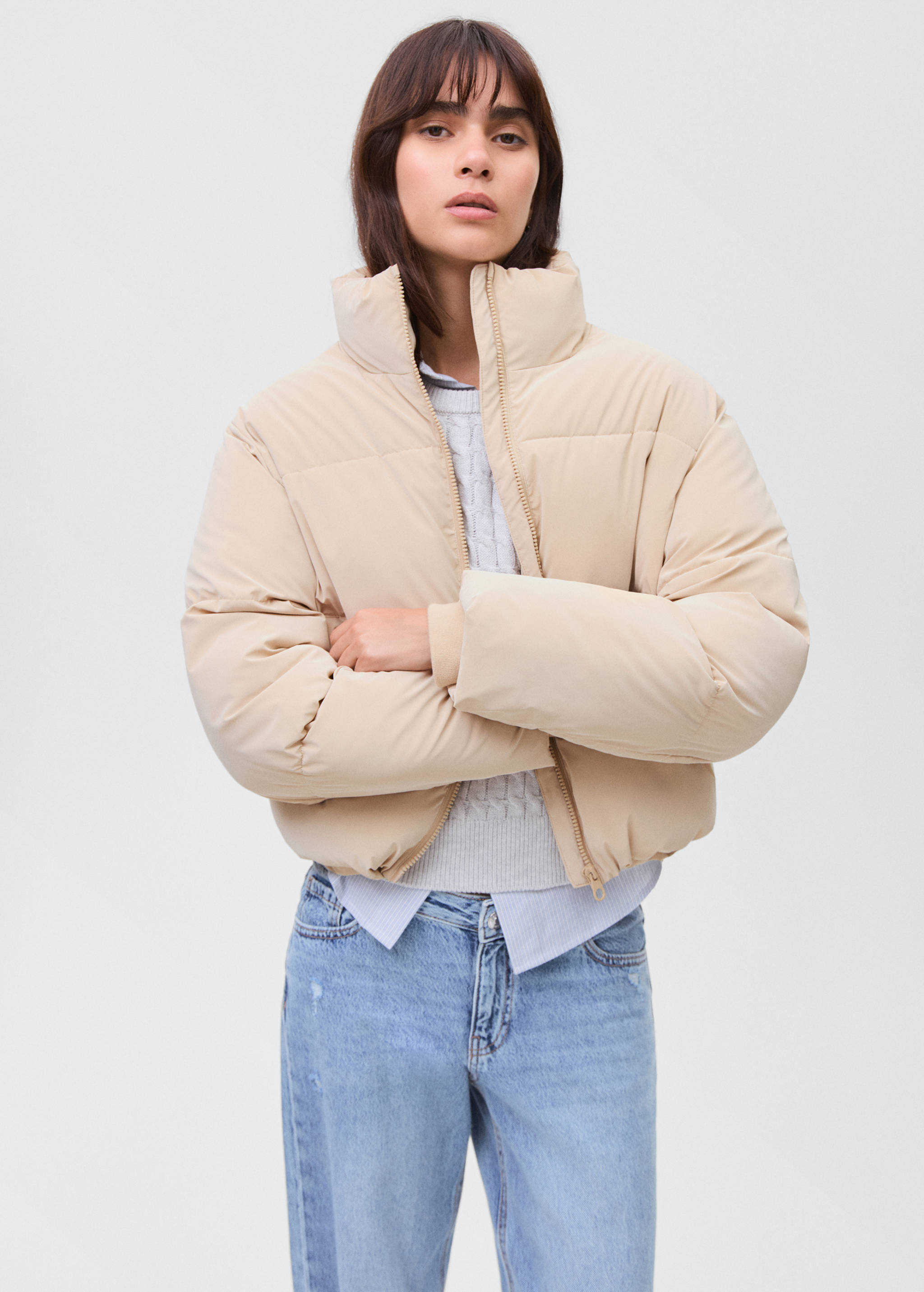 Soft quilted anorak - Medium plane