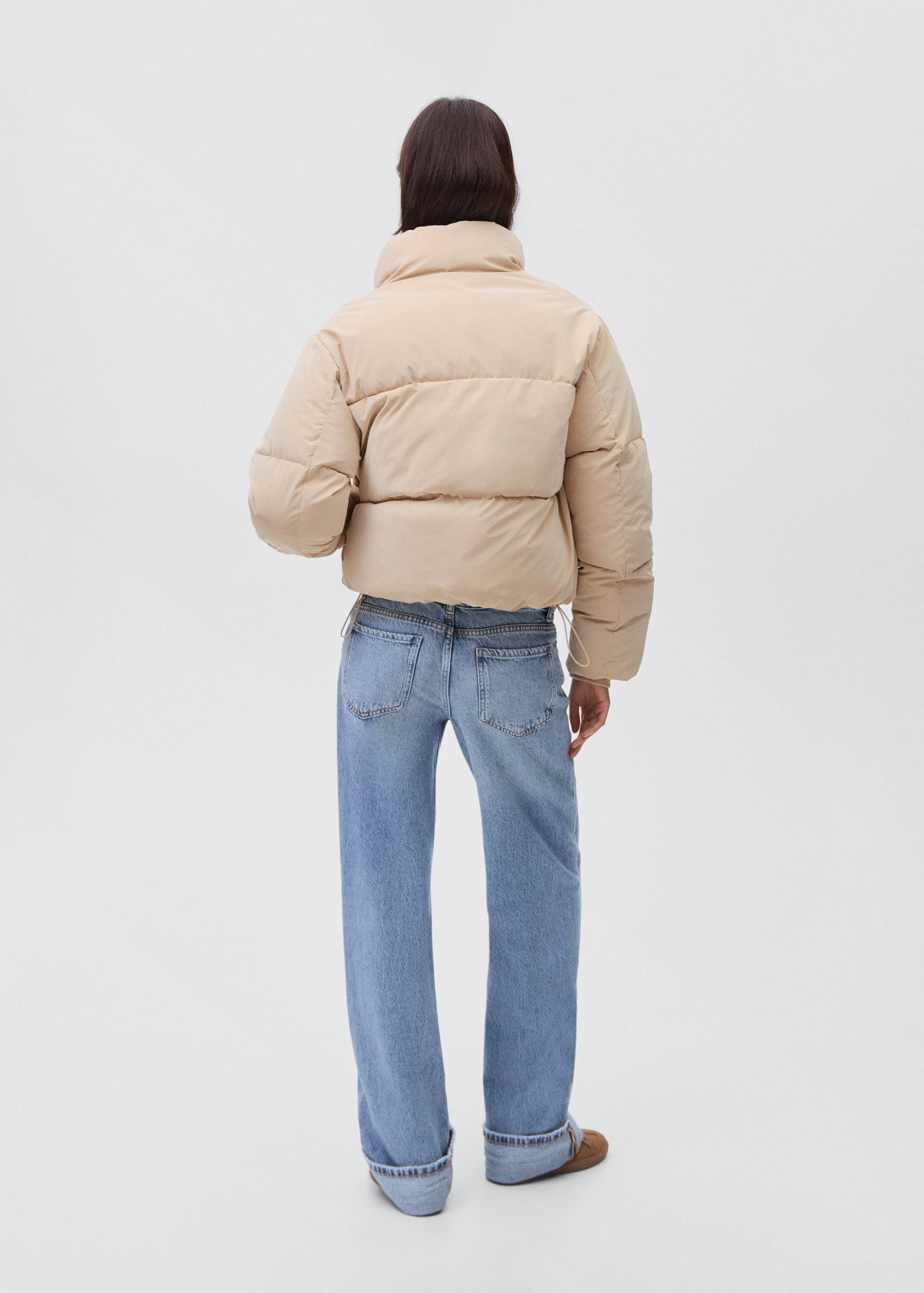 Soft quilted anorak - Reverse of the article