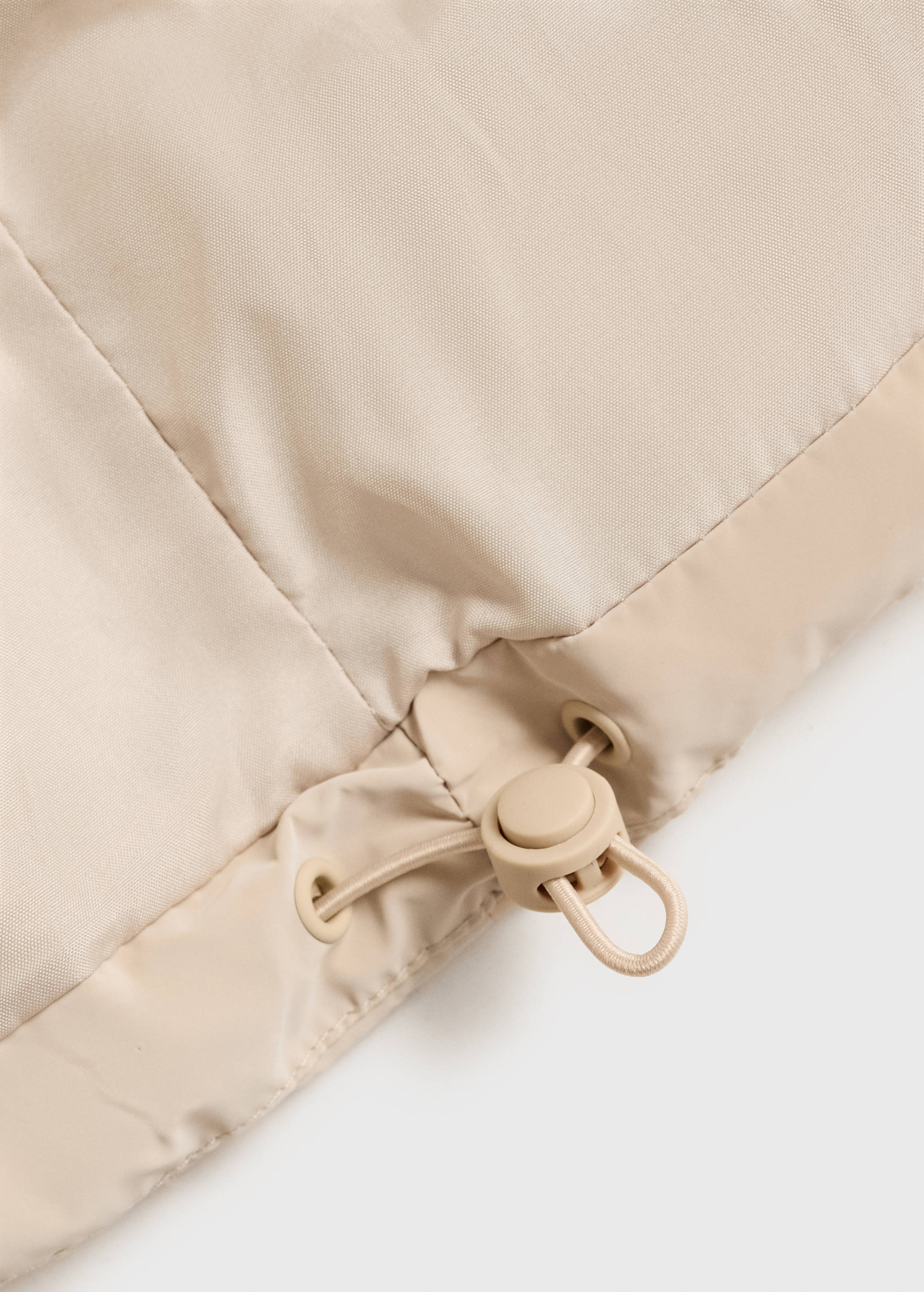 Soft quilted anorak - Details of the article 0