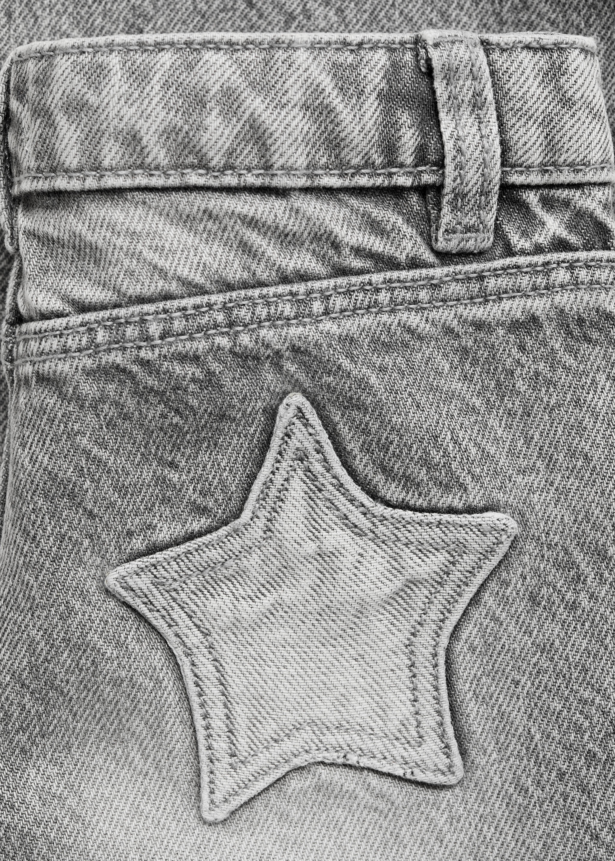 Straight cotton jeans - Details of the article 0