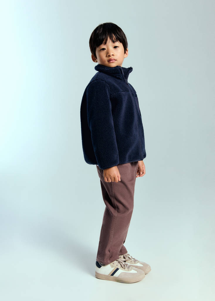 Fleece jacket — Navy