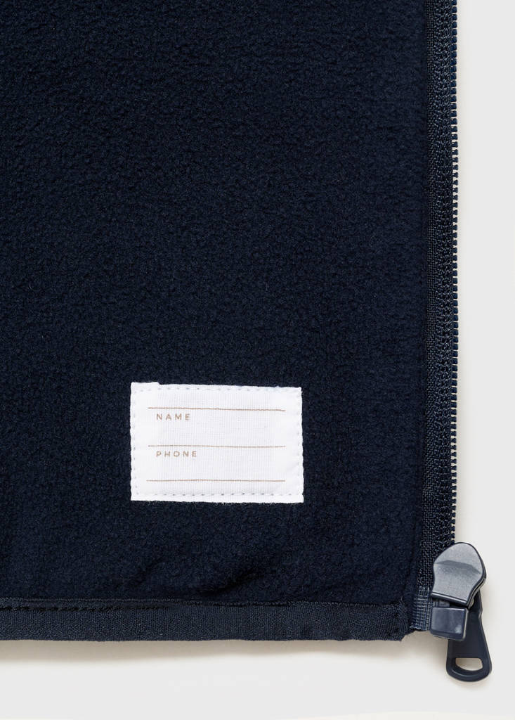 Fleece jacket — Navy
