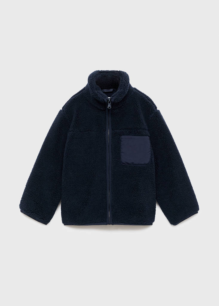 Fleece jacket — Navy