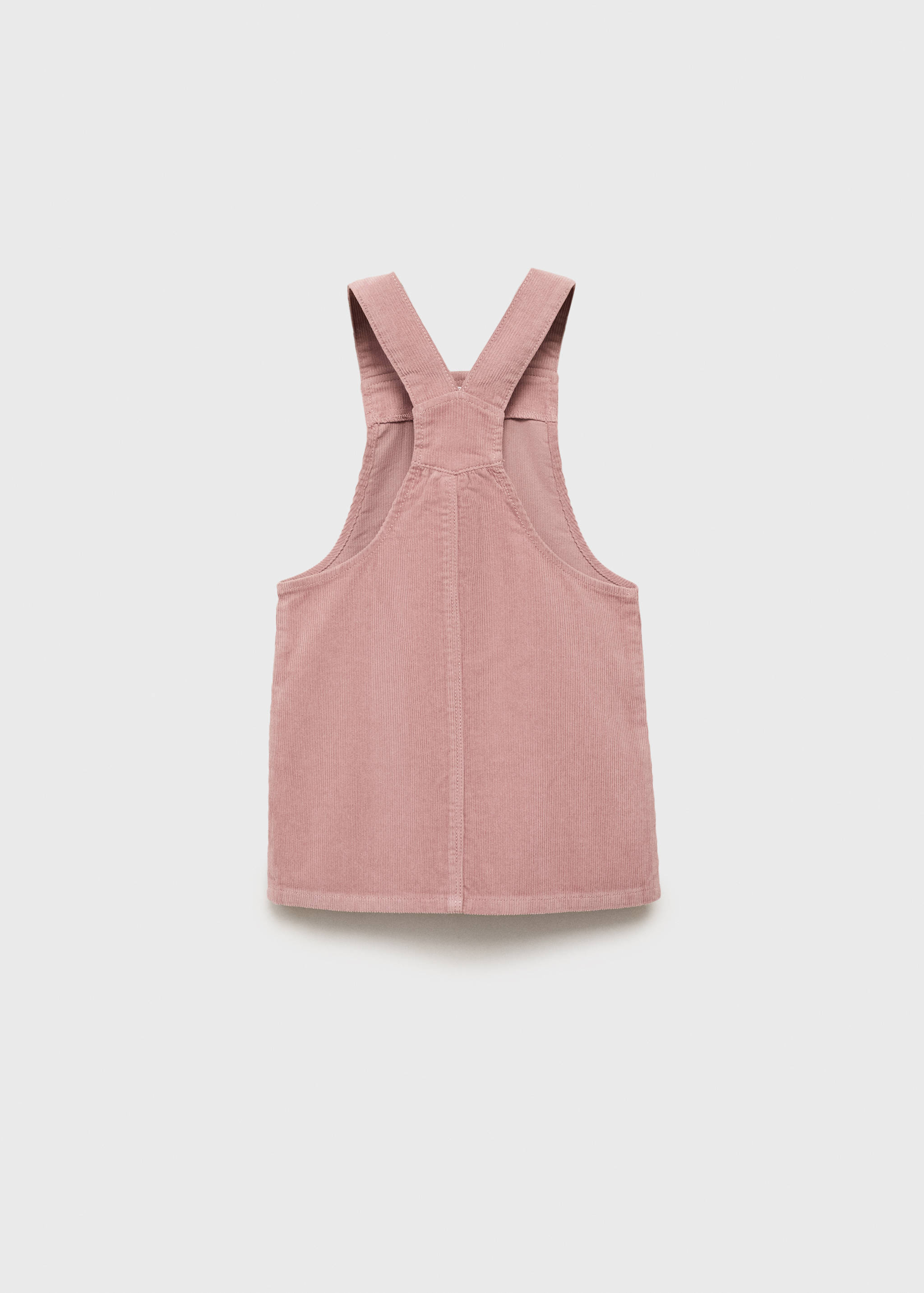 Corduroy pinafore with pockets - Reverse of the article