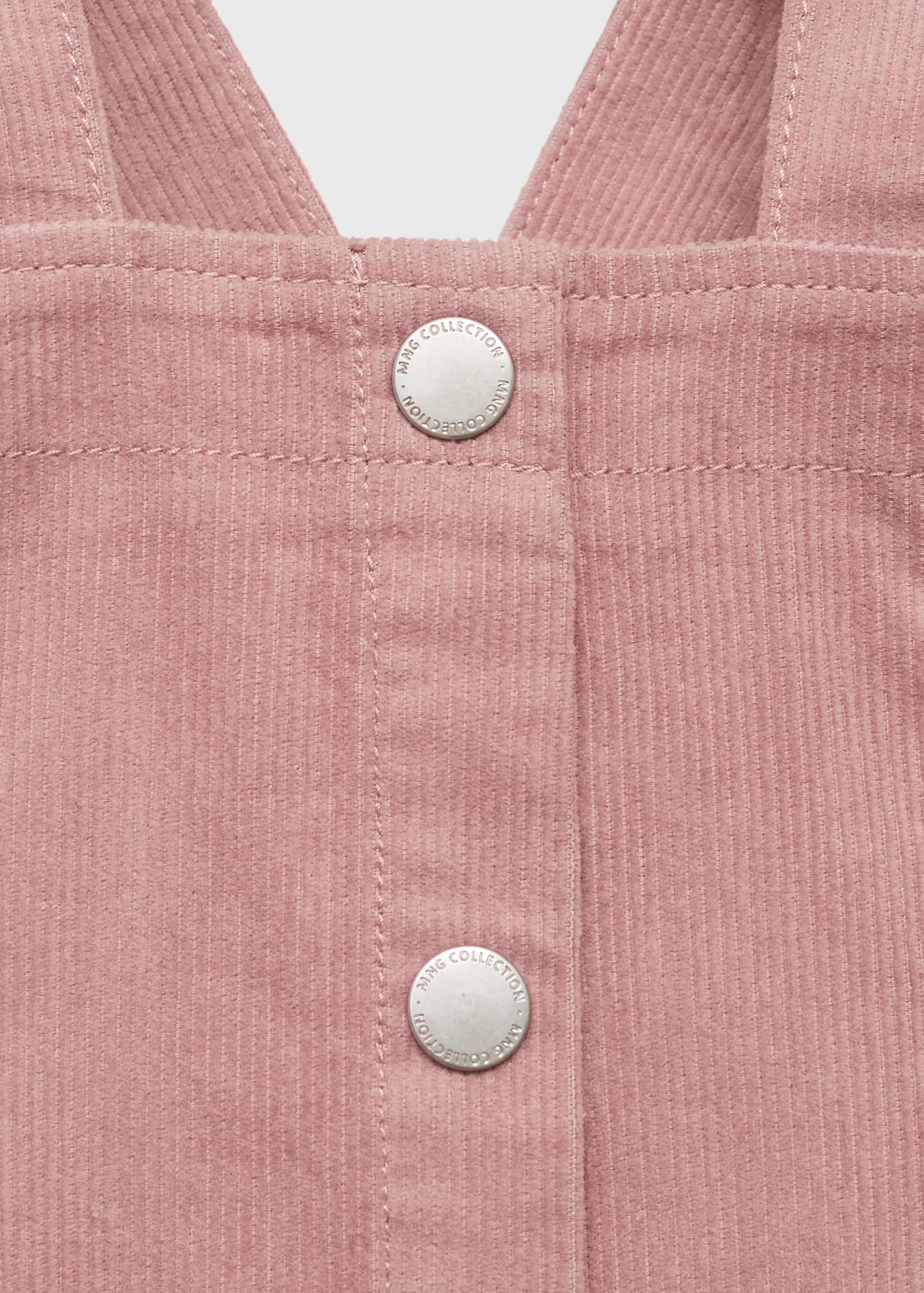 Corduroy pinafore with pockets - Details of the article 8