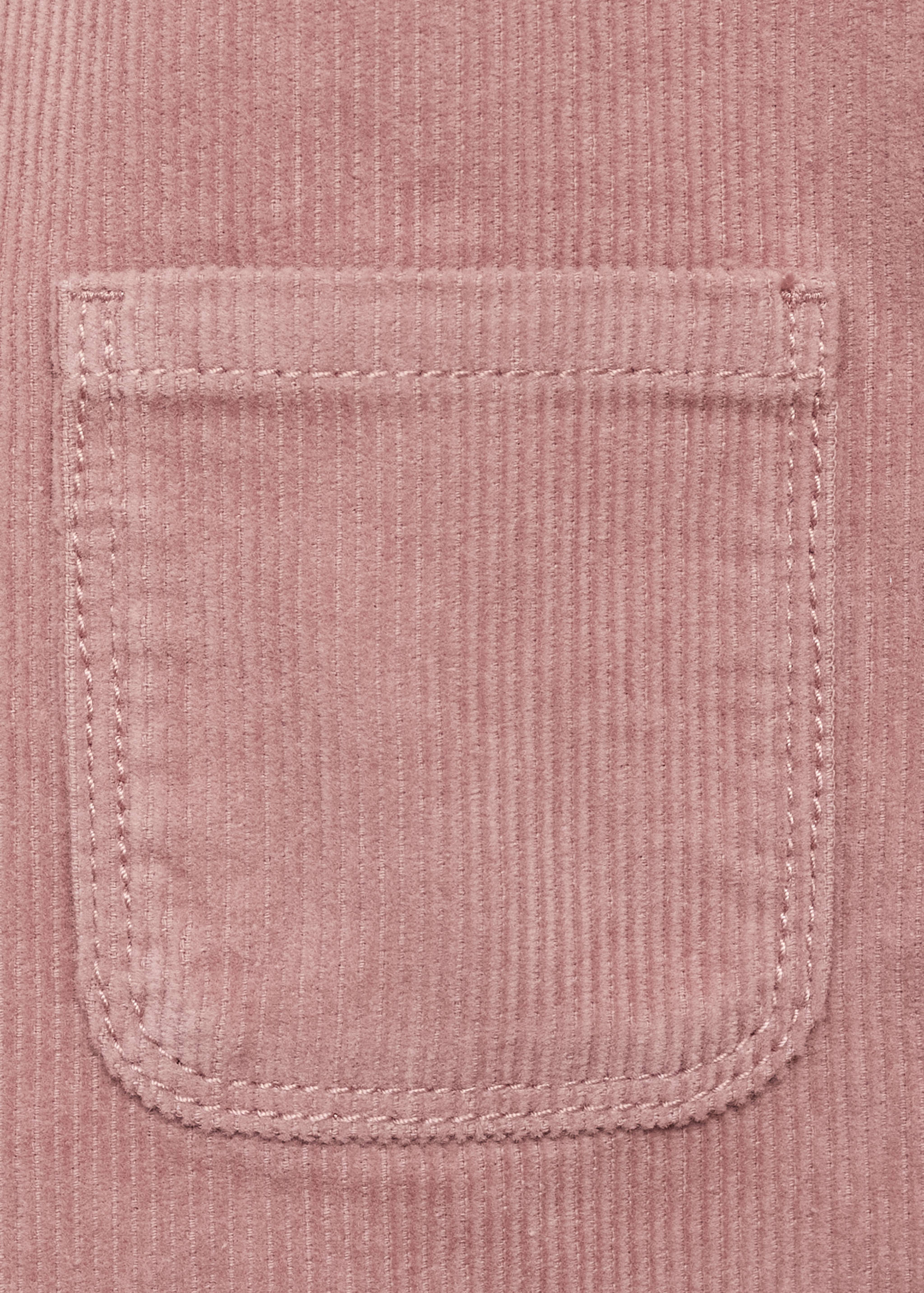Corduroy pinafore with pockets - Details of the article 0