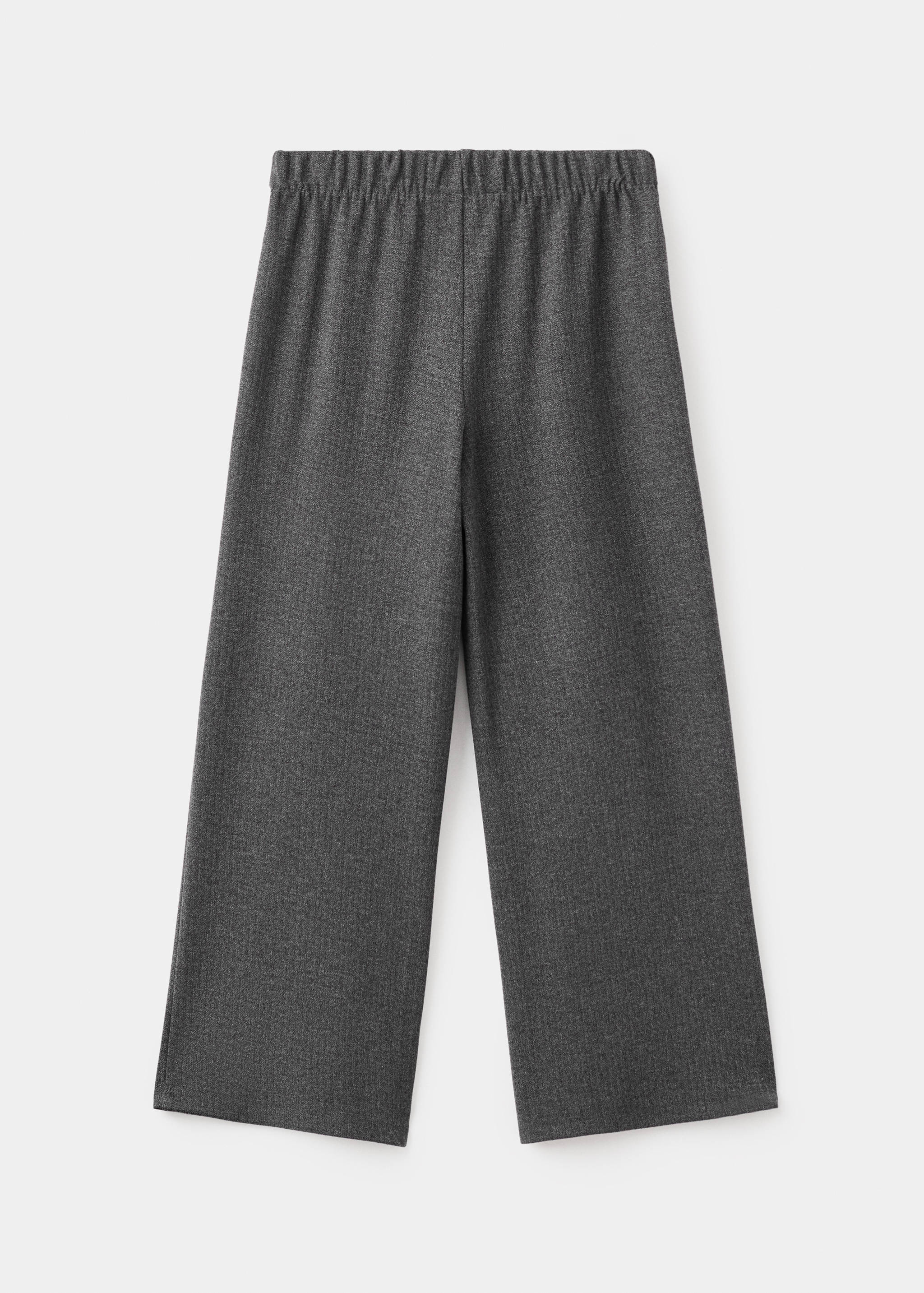 Knitted trousers with bow - Reverse of the article