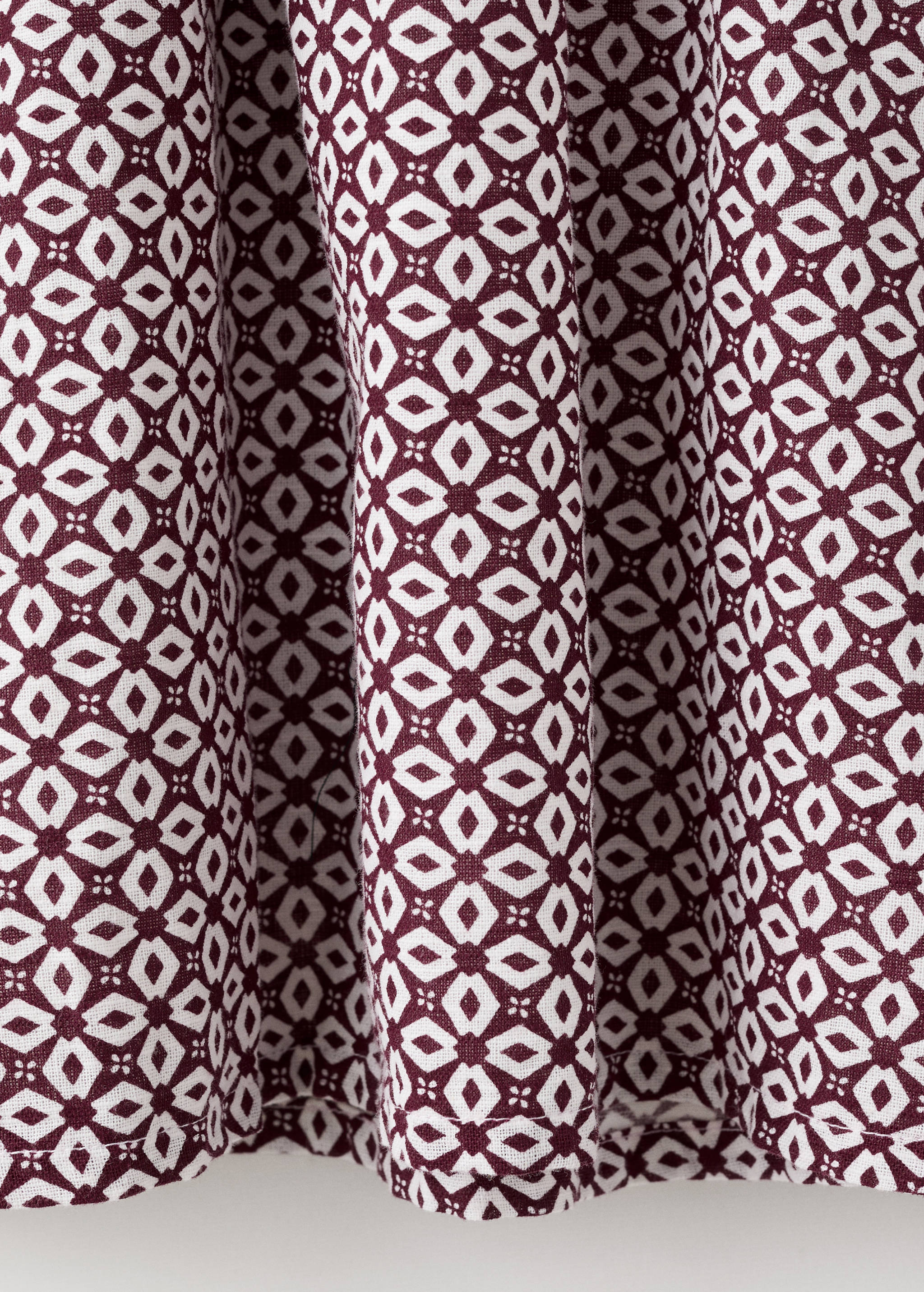 Vestido estampado volantes - Detalle del artículo 0