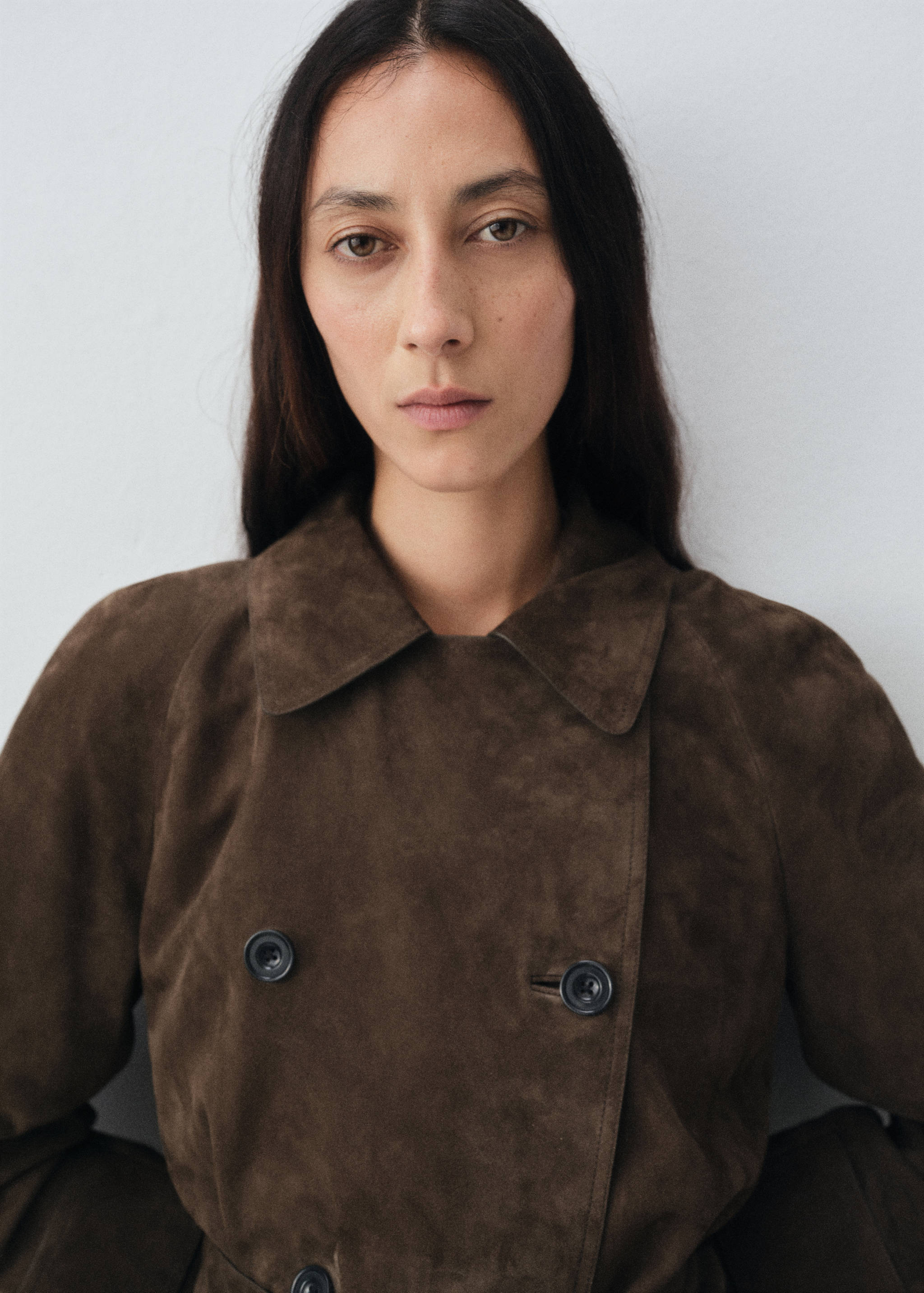 Trench 100 % daim double boutonnage - Détail de l'article 6