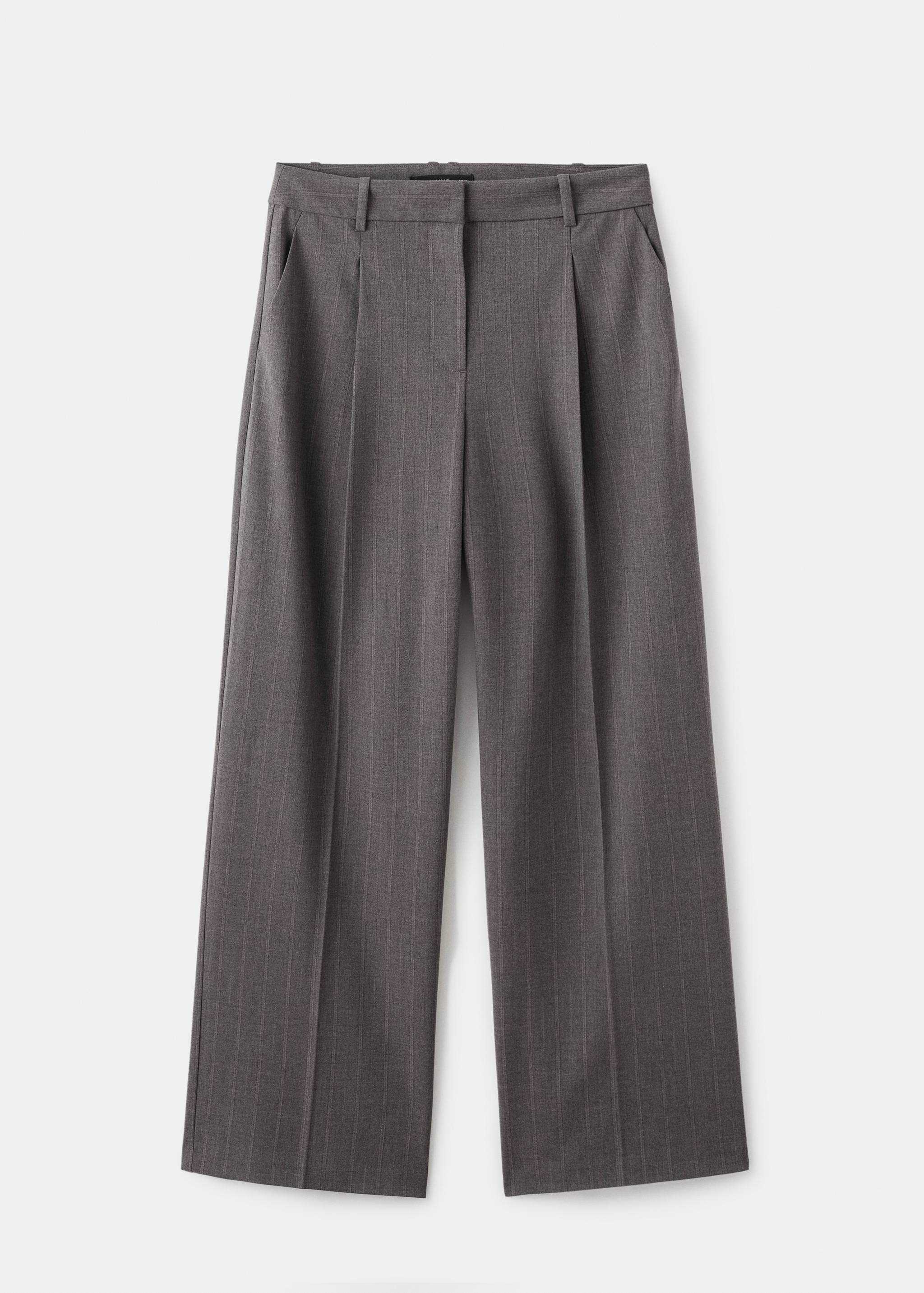 Pleated wide leg trousers - Article without model