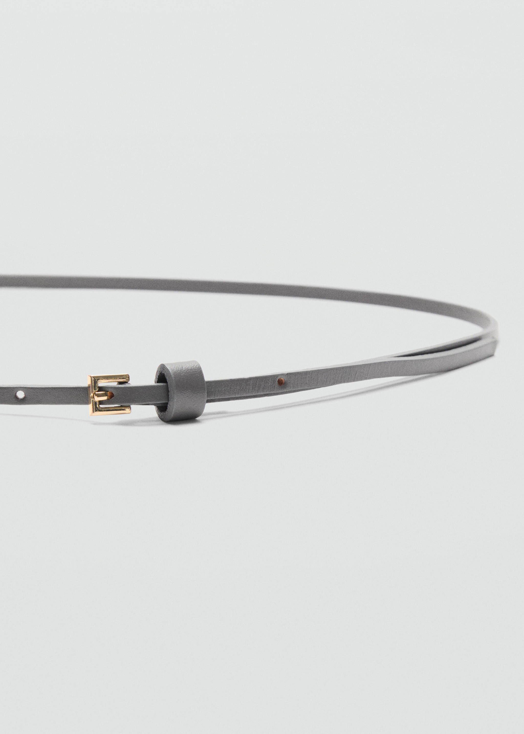 Ceinture cuir mini - Plan moyen