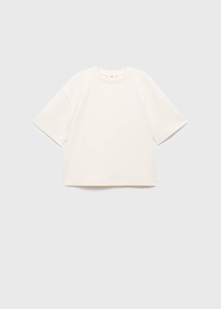 Oversized cotton t-shirt — Off White
