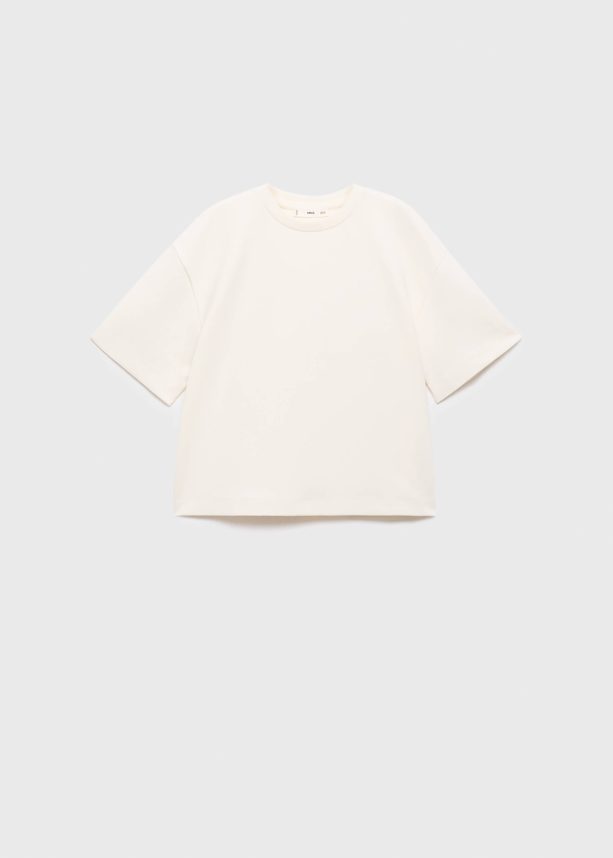 Oversized cotton t-shirt - Article without model