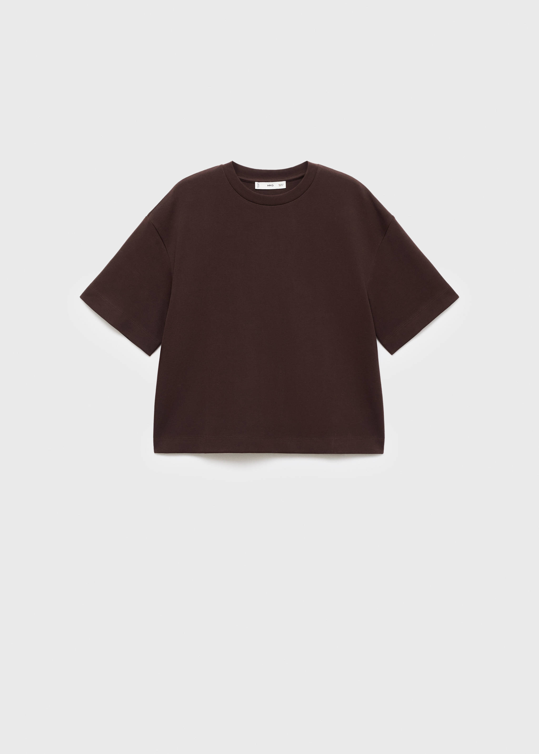 Oversized cotton t-shirt - Article without model