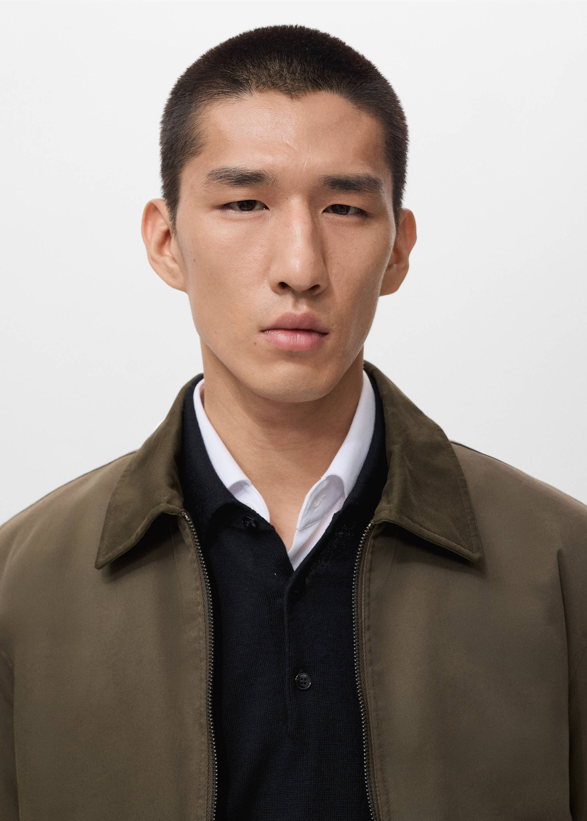 Quilted water repellent jacket - Details of the article 1