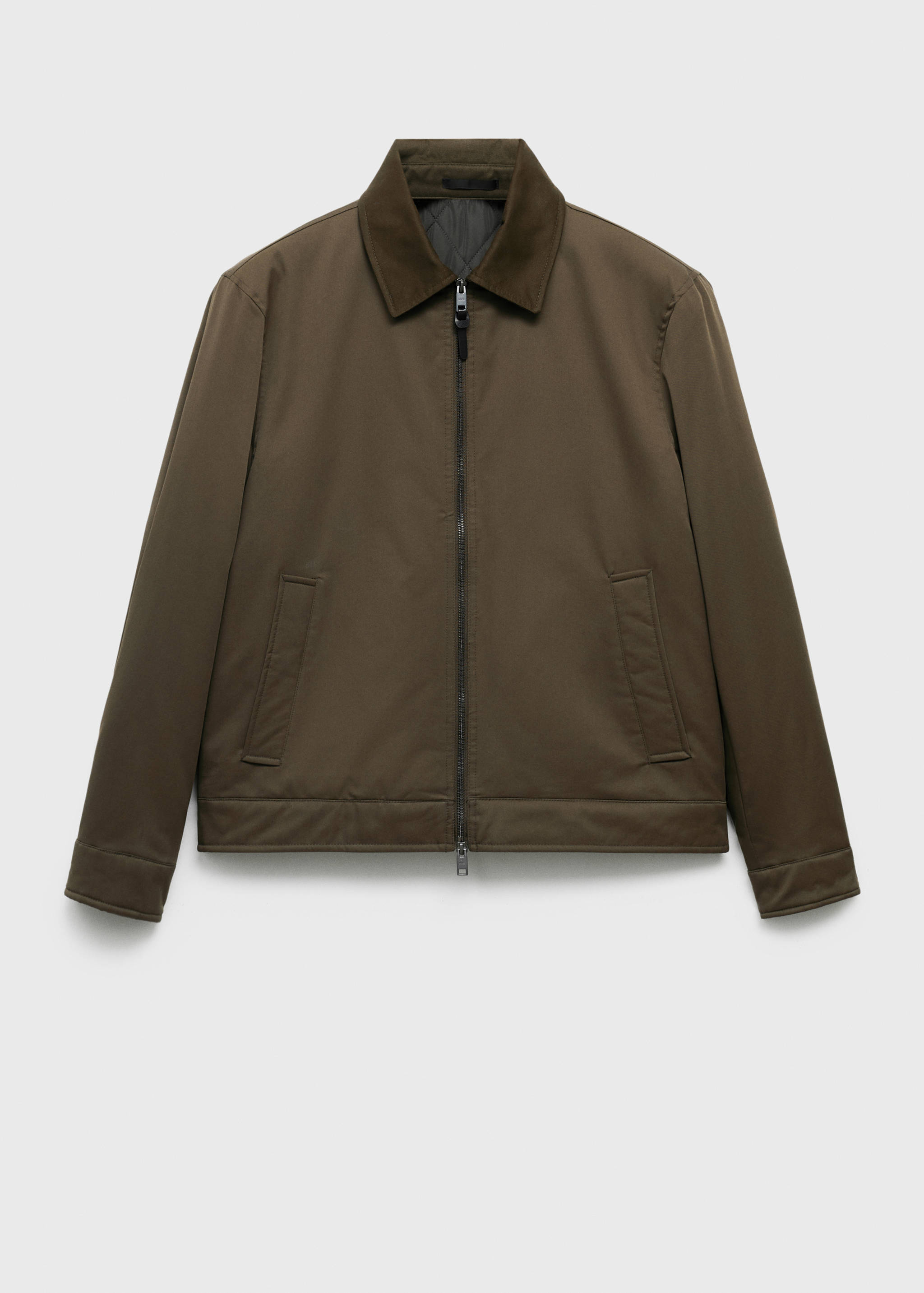 Quilted water repellent jacket - Article without model