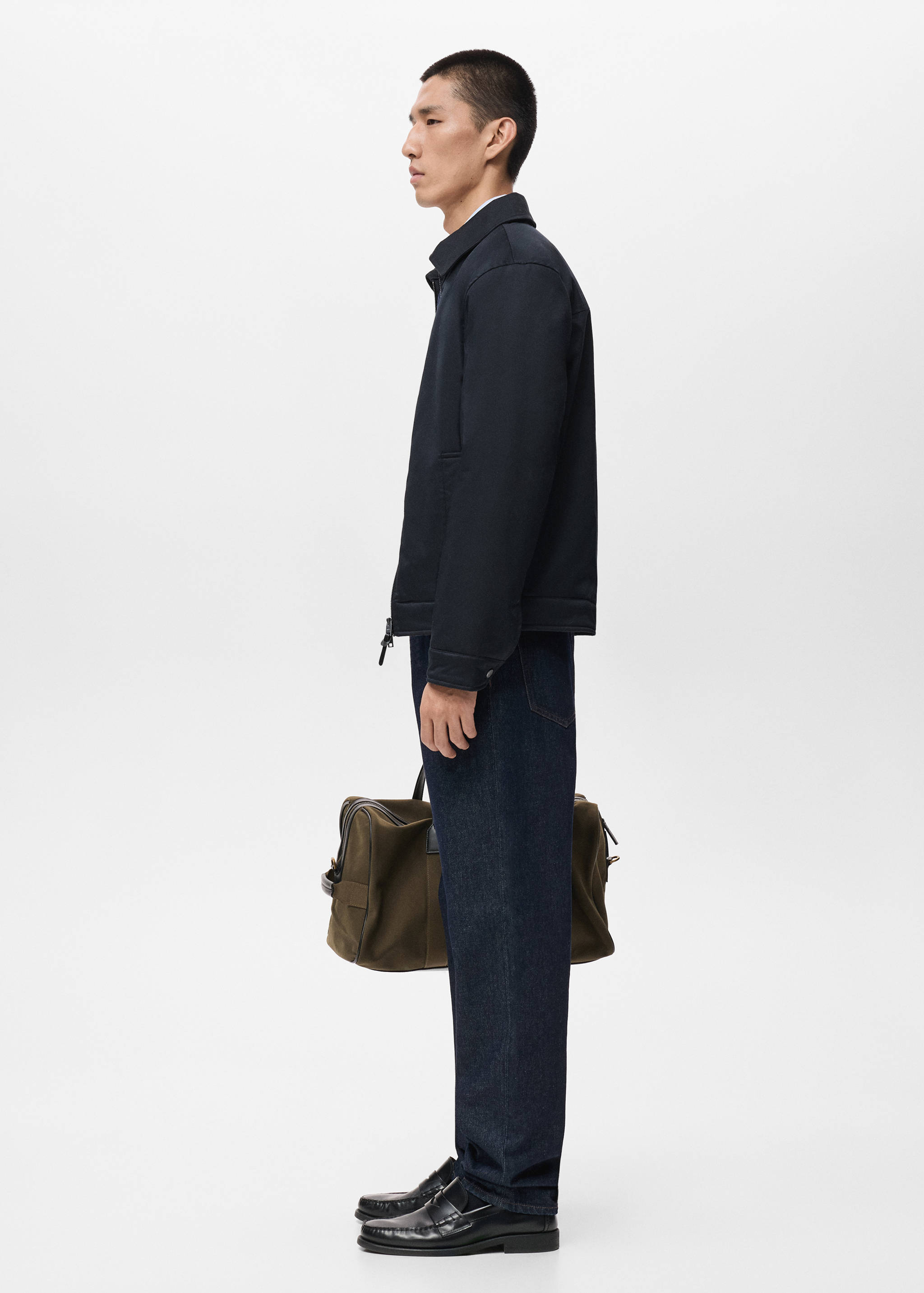 Quilted water repellent jacket - Details of the article 2