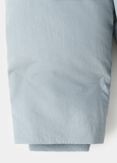 Anorak with shearling-effect hood — Aqua Green 5