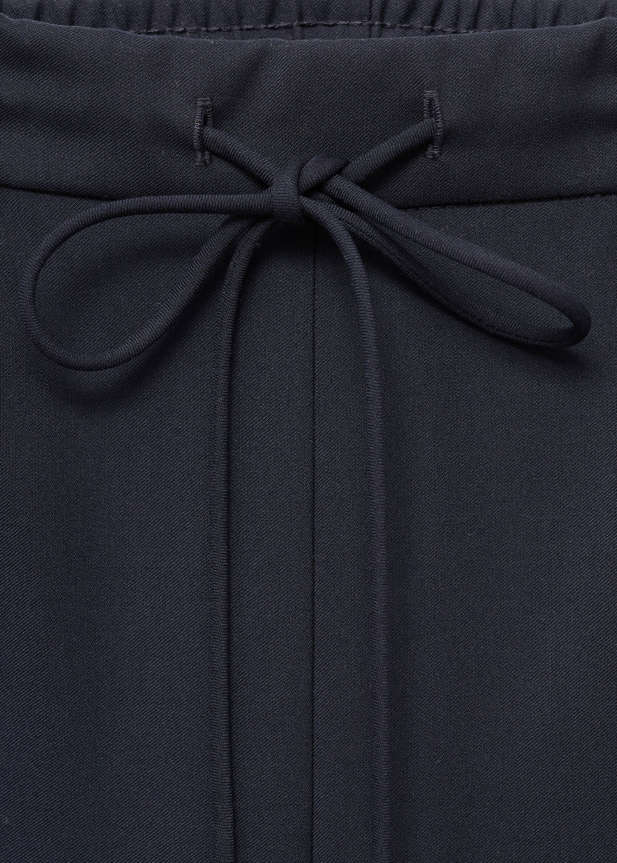 Contrast stripe straight pants - Details of the article 8