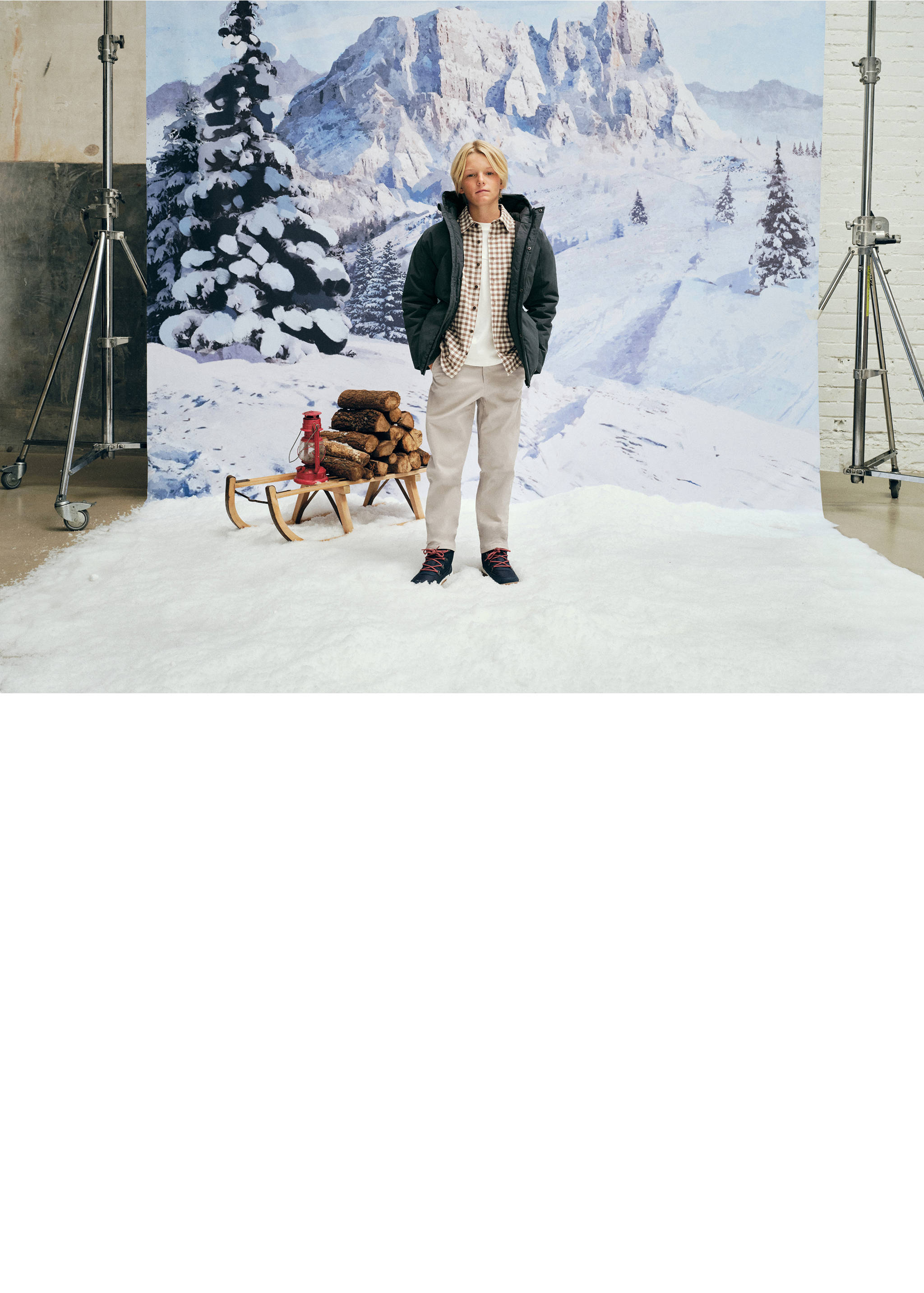 Bota montaña cordones - Detalle del artículo 6, Azul. Ref: 17076738-00.