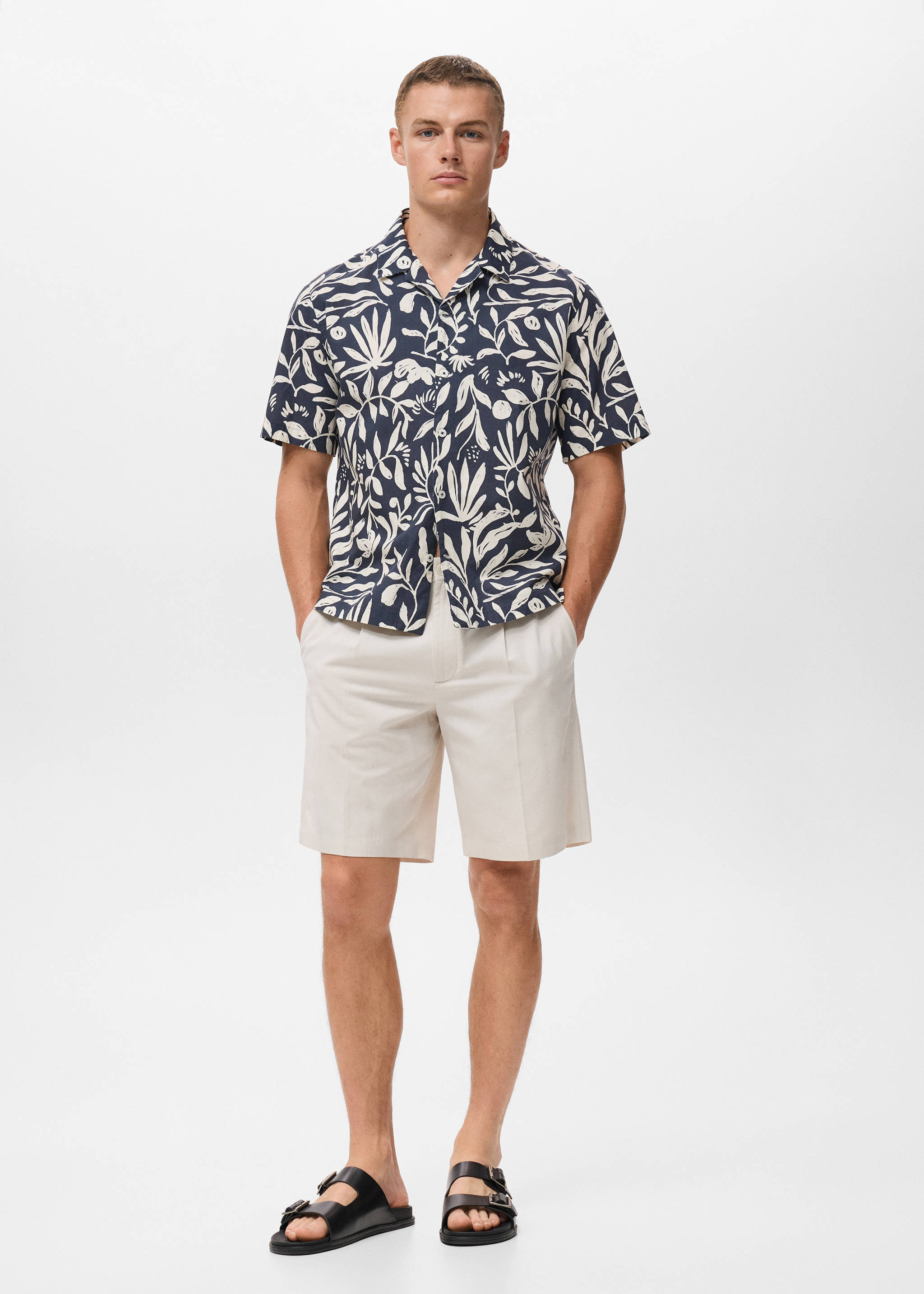Relaxed-fit printed shirt - General plane