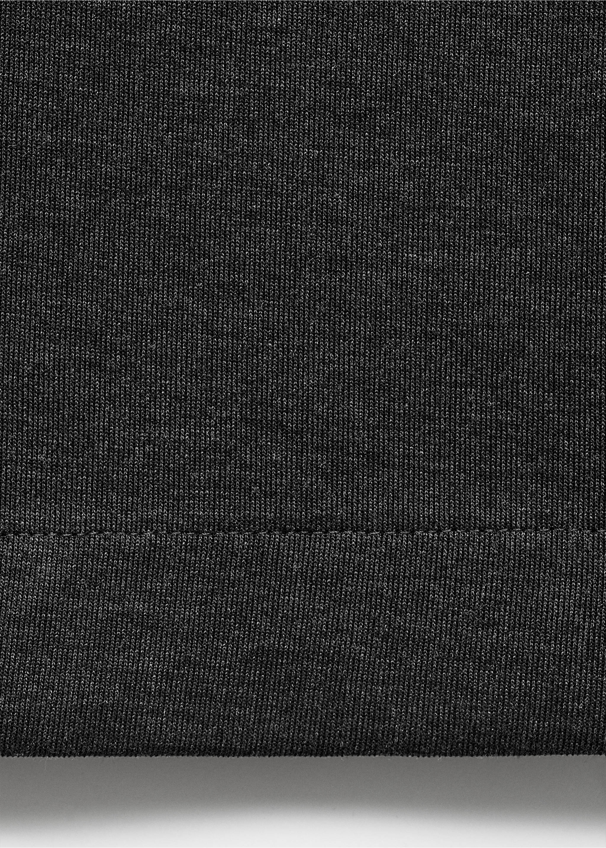 Jogging coton taille élastique - Détail de l'article 0, Gris chiné foncé. Ref: 17076742-00.