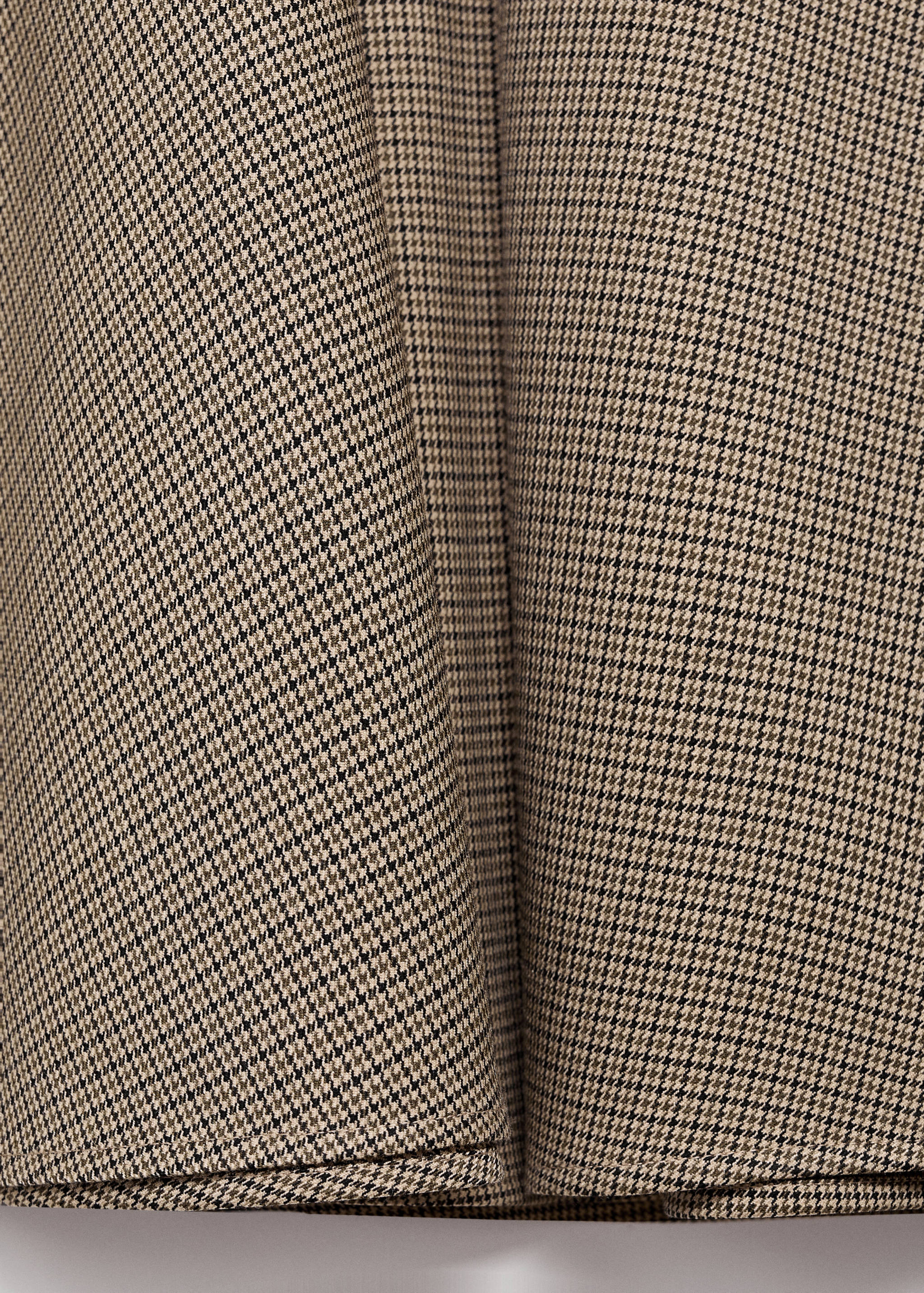 Saia com mistura de lã pied-de-pole - Pormenor do artigo 0