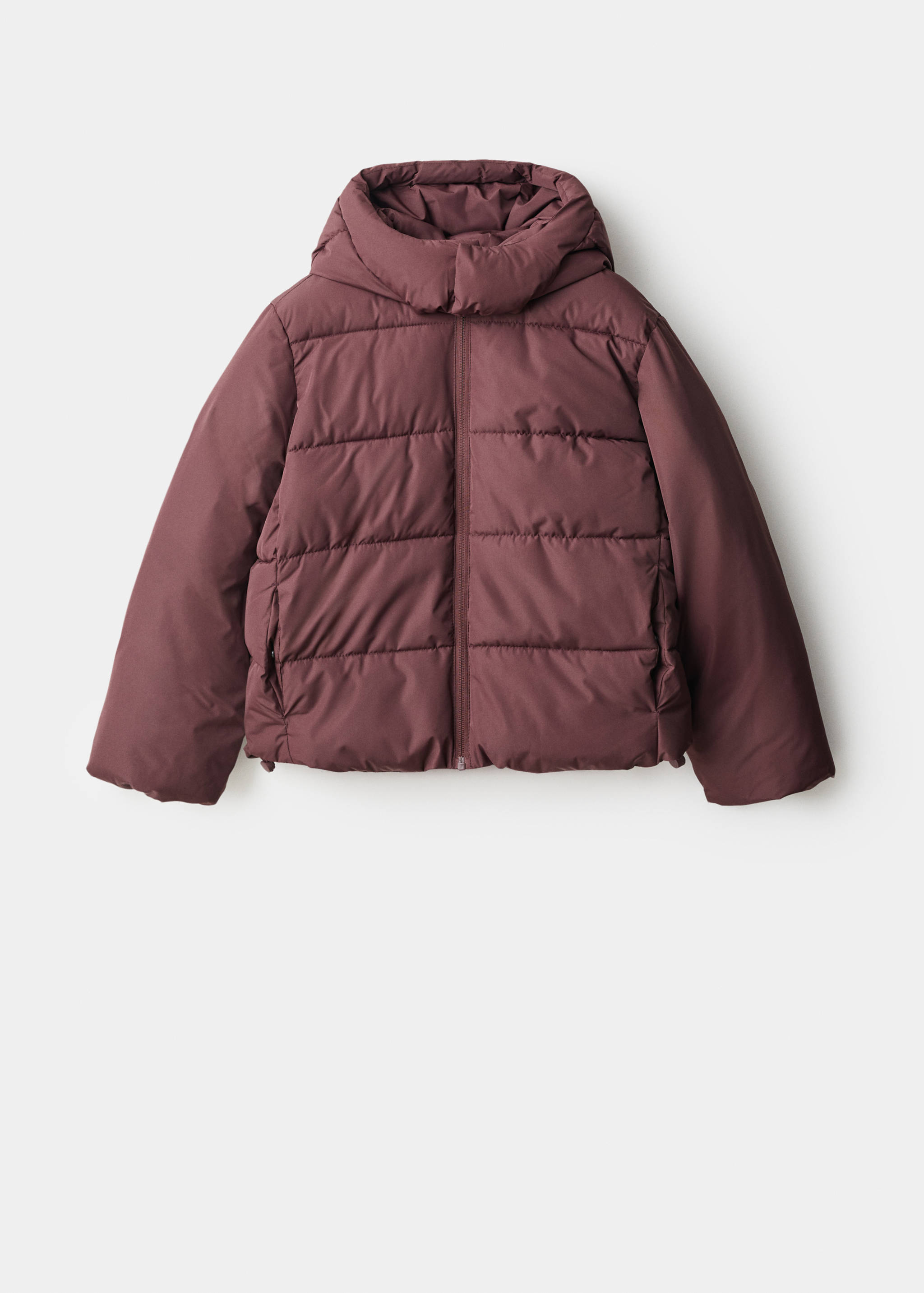 Hood puffer coat - Article without model
