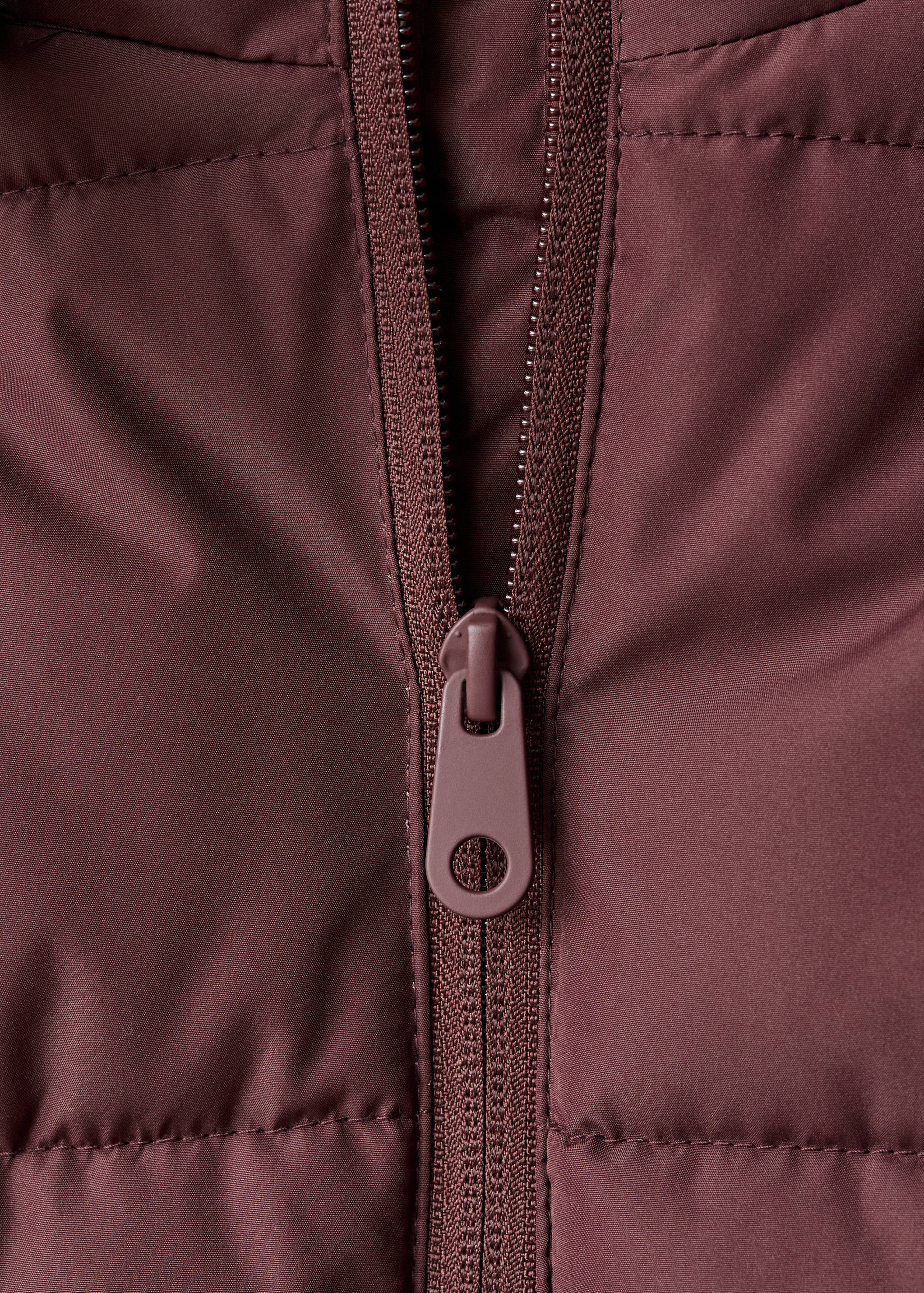 Hood puffer coat - Details of the article 8