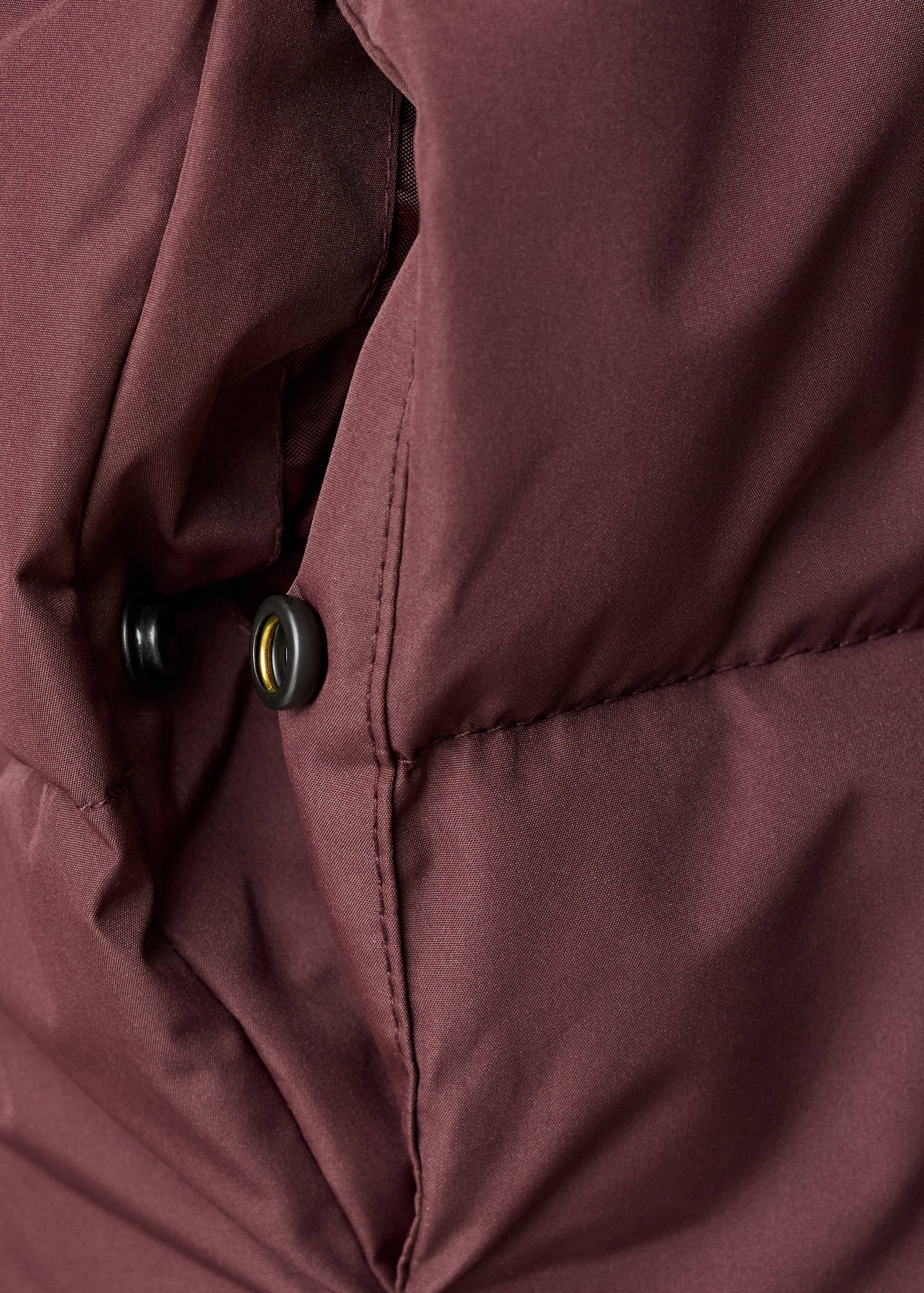 Hood puffer coat - Details of the article 0