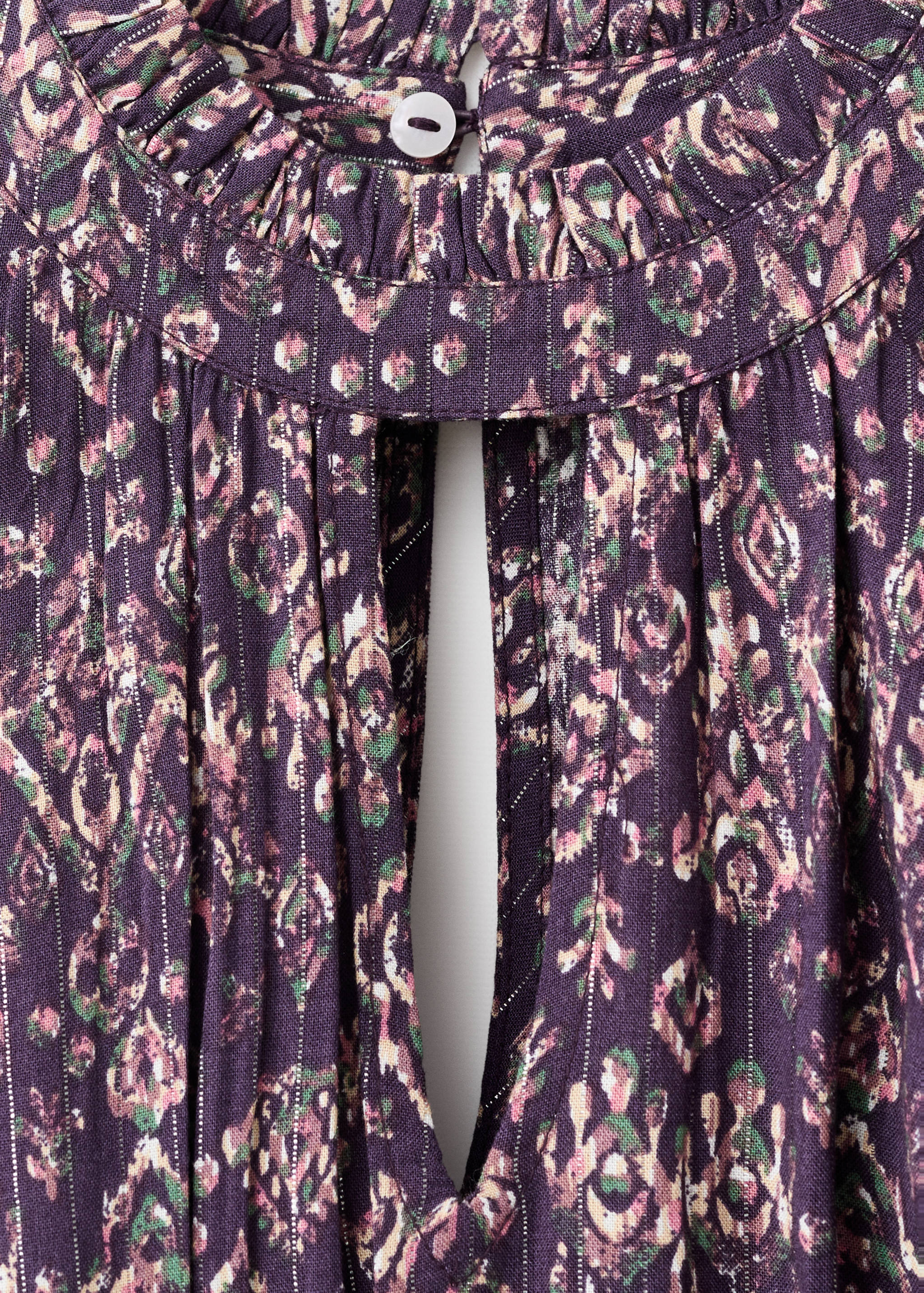 Flowy print dress - Details of the article 8
