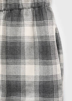 Check flannel trousers — Grey 9
