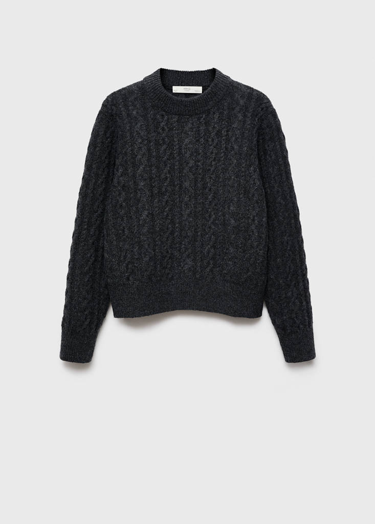 PYJAMA SWEATER BELLO — Charcoal