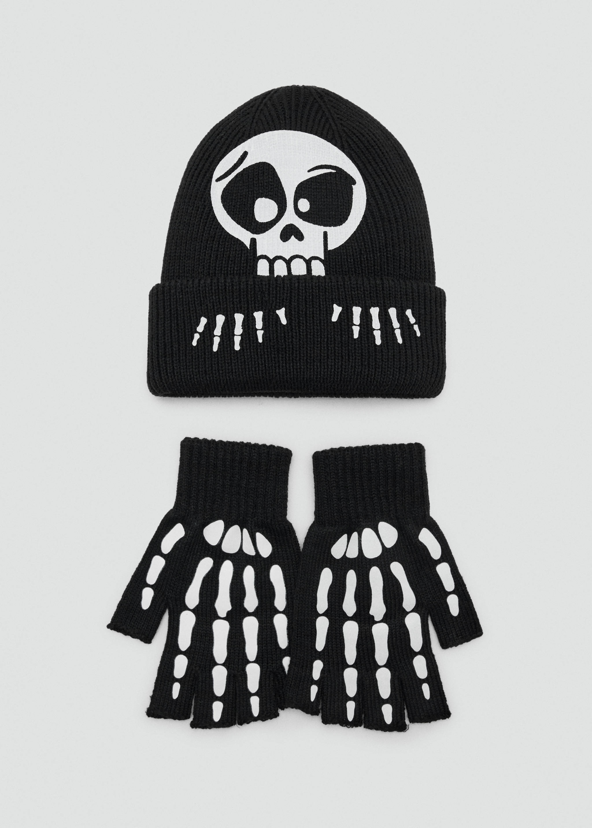 Skull knit beanie - Details of the article 2