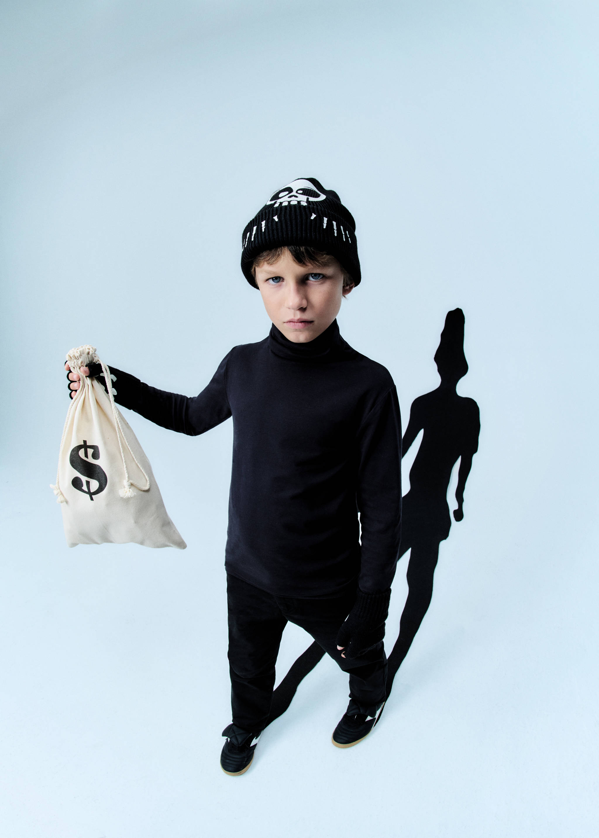 Skull knit beanie - Details of the article 5