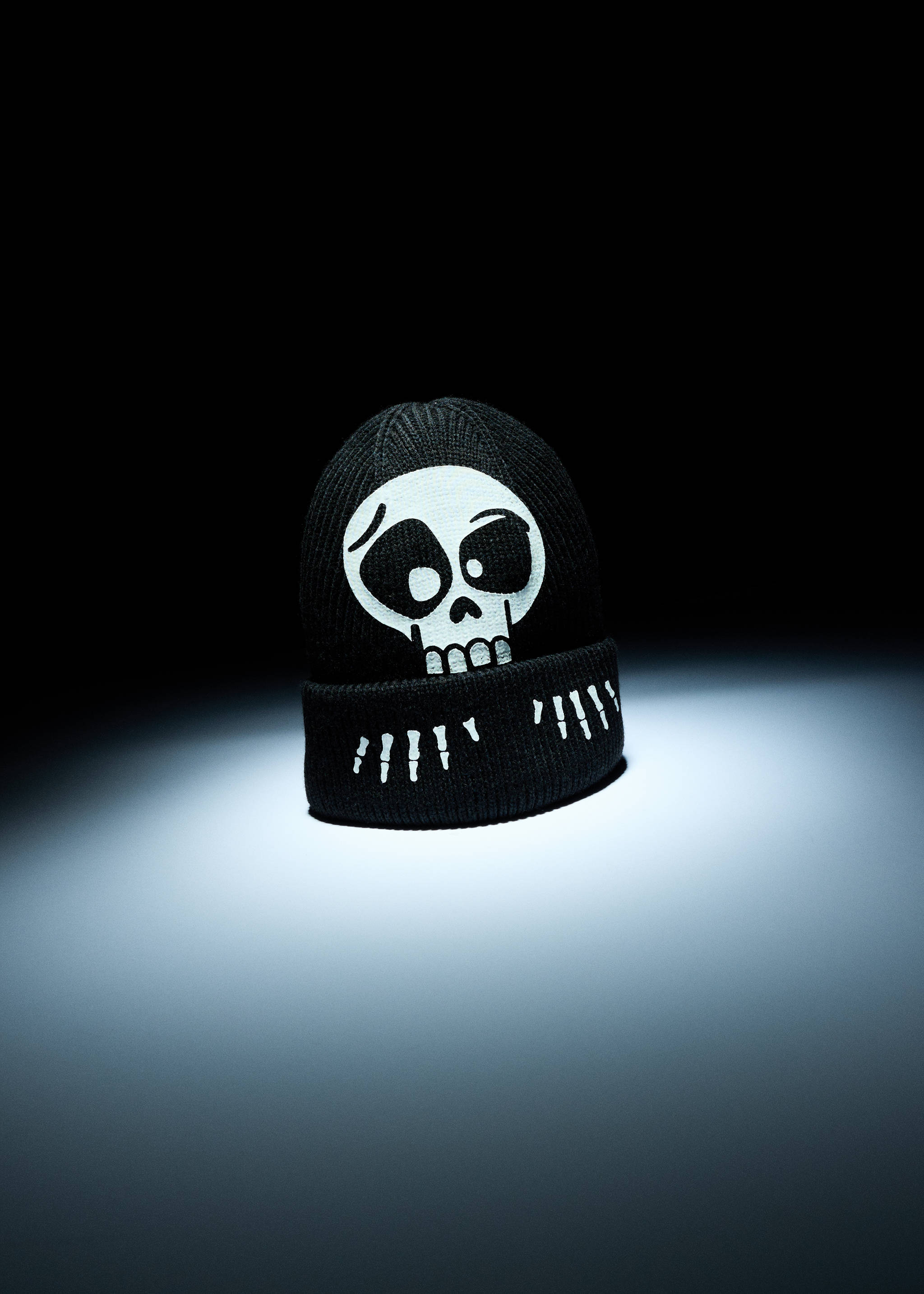Skull knit beanie - Details of the article 6