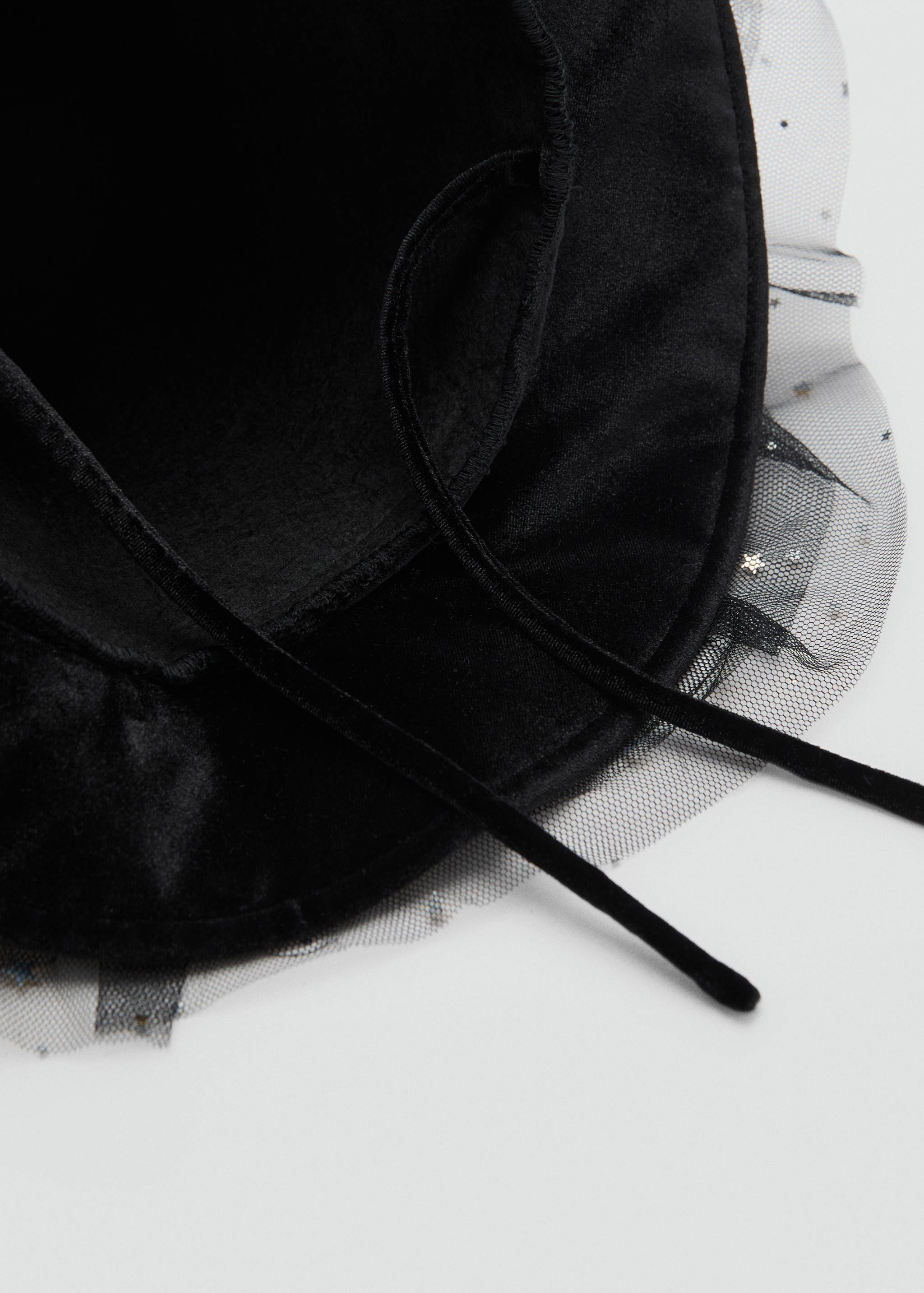 Witch hat with tulle stars - Details of the article 1
