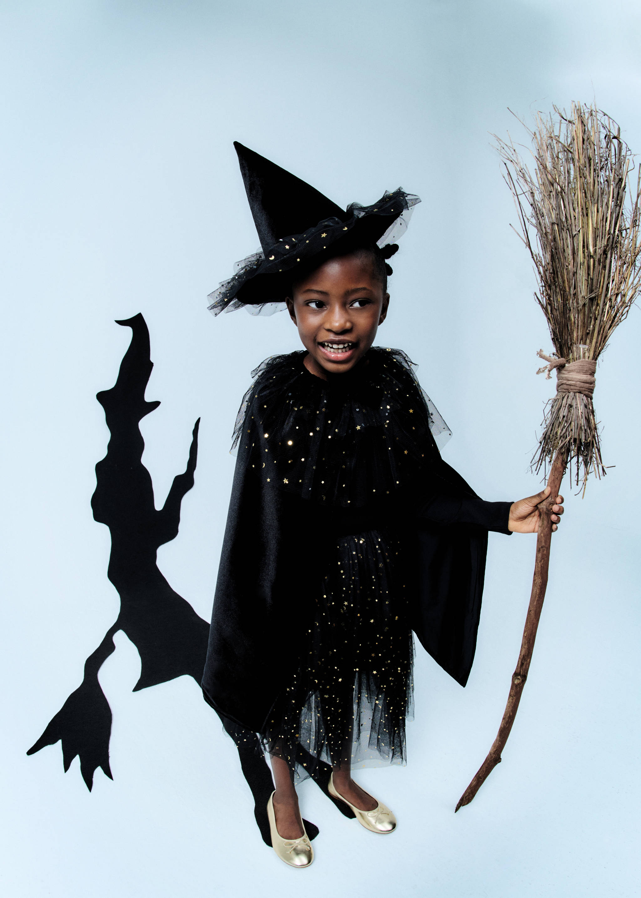 Witch hat with tulle stars - Details of the article 5