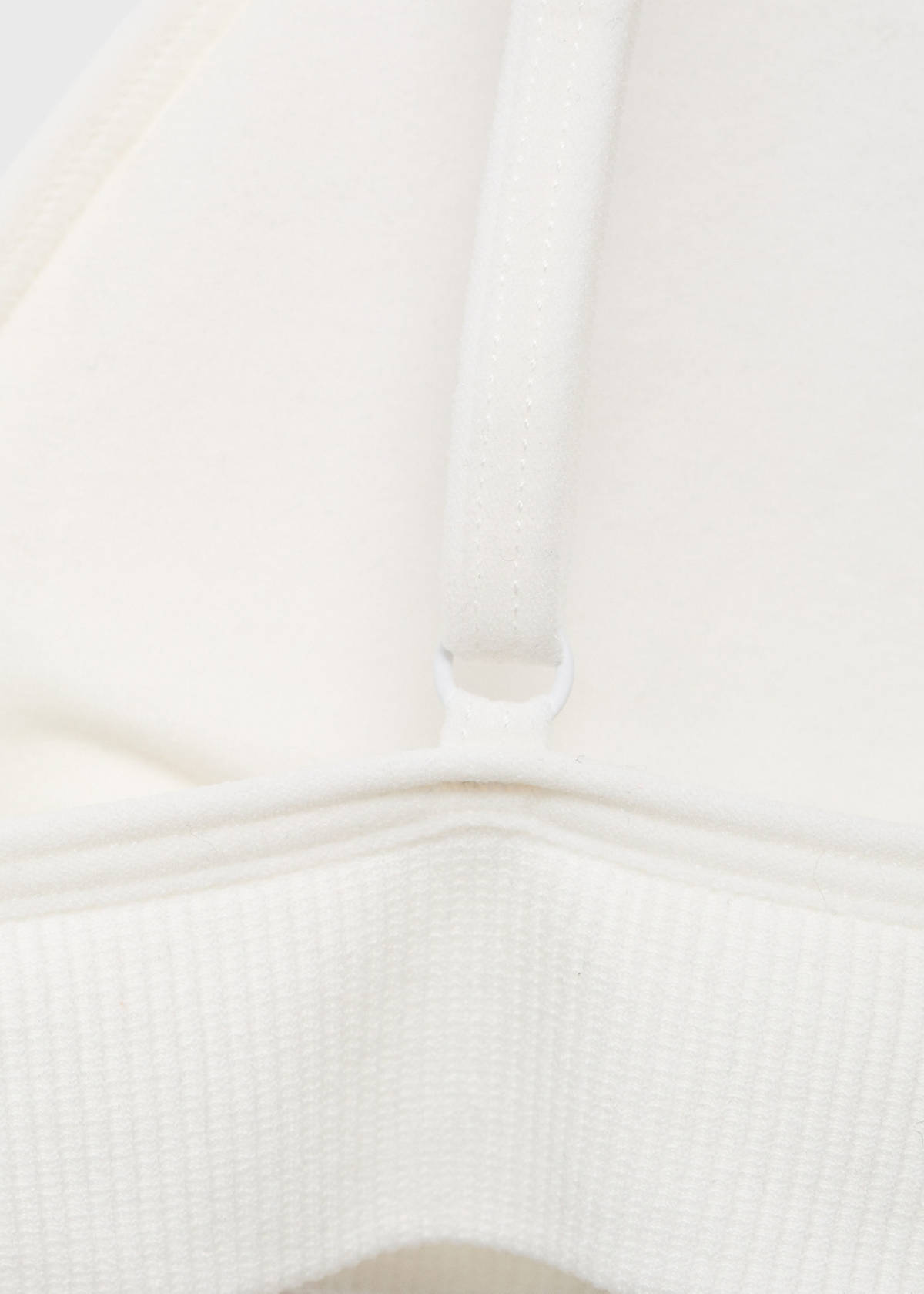 Essential triangle bra — Off White
