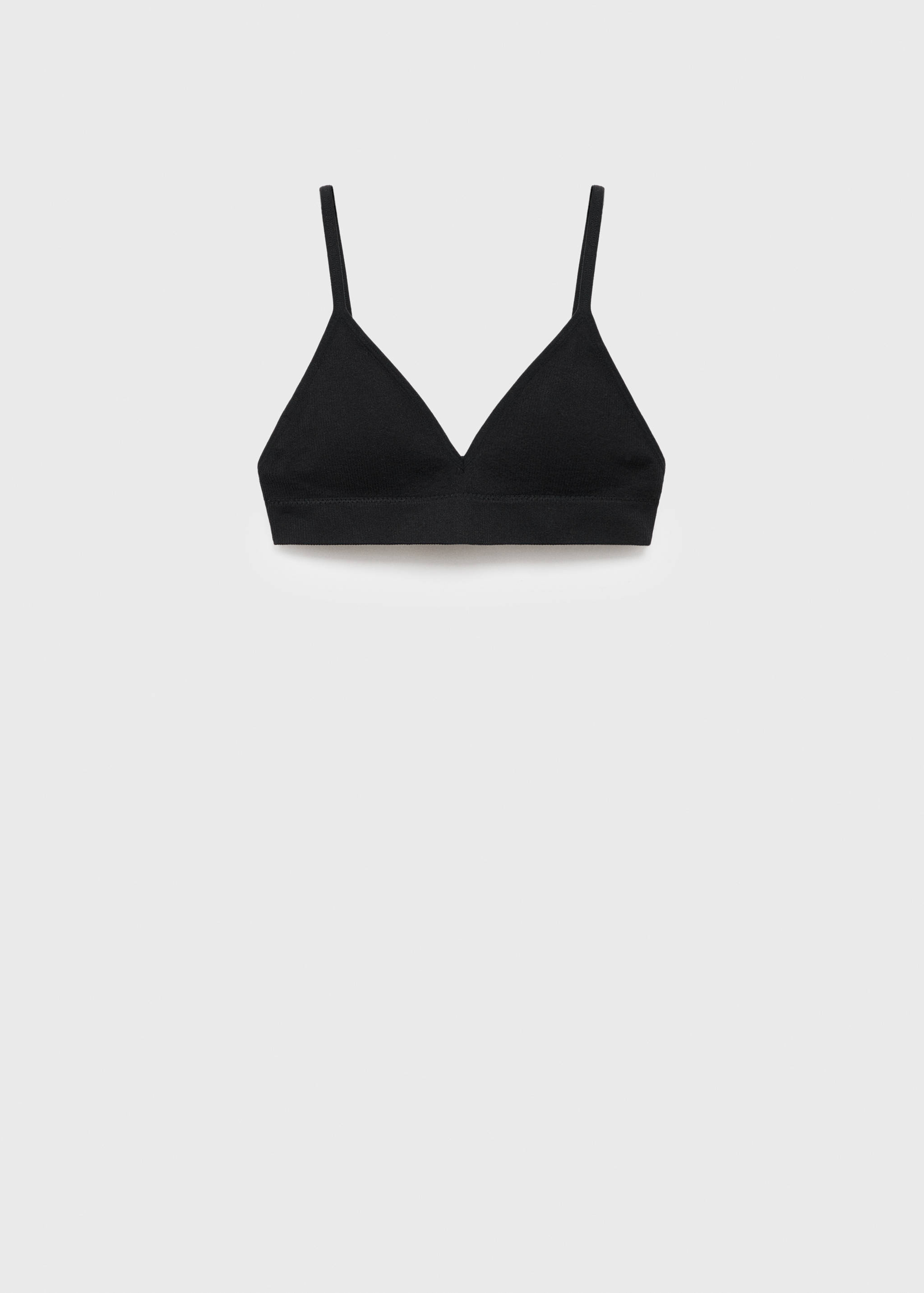 Essential triangle bra - Article without model