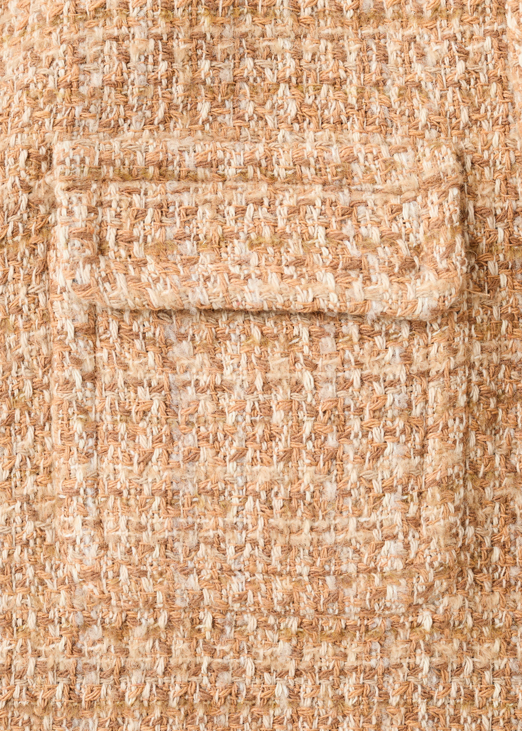 Veste tweed bords effilochés - Détail de l'article 0