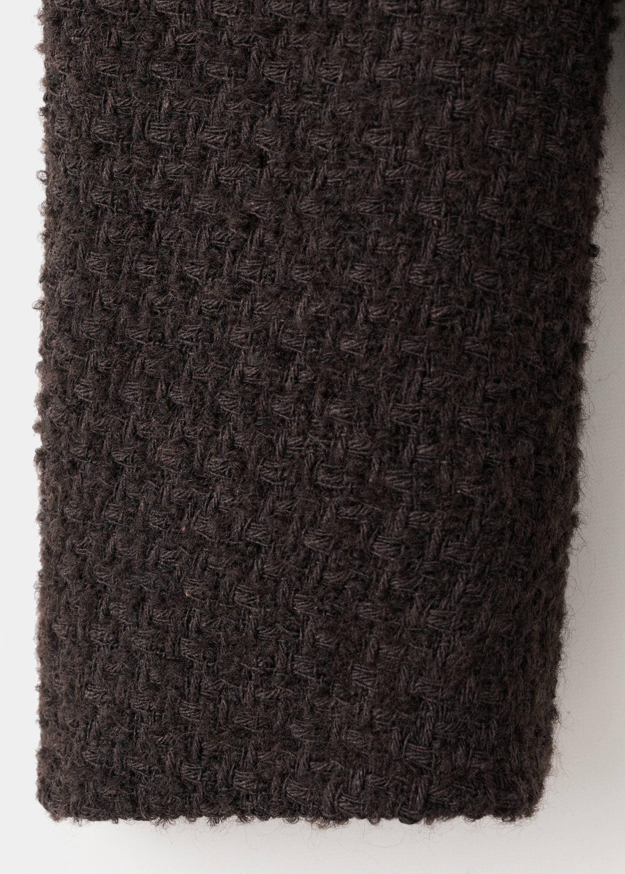 Veste tweed bords effilochés - Détail de l'article 0