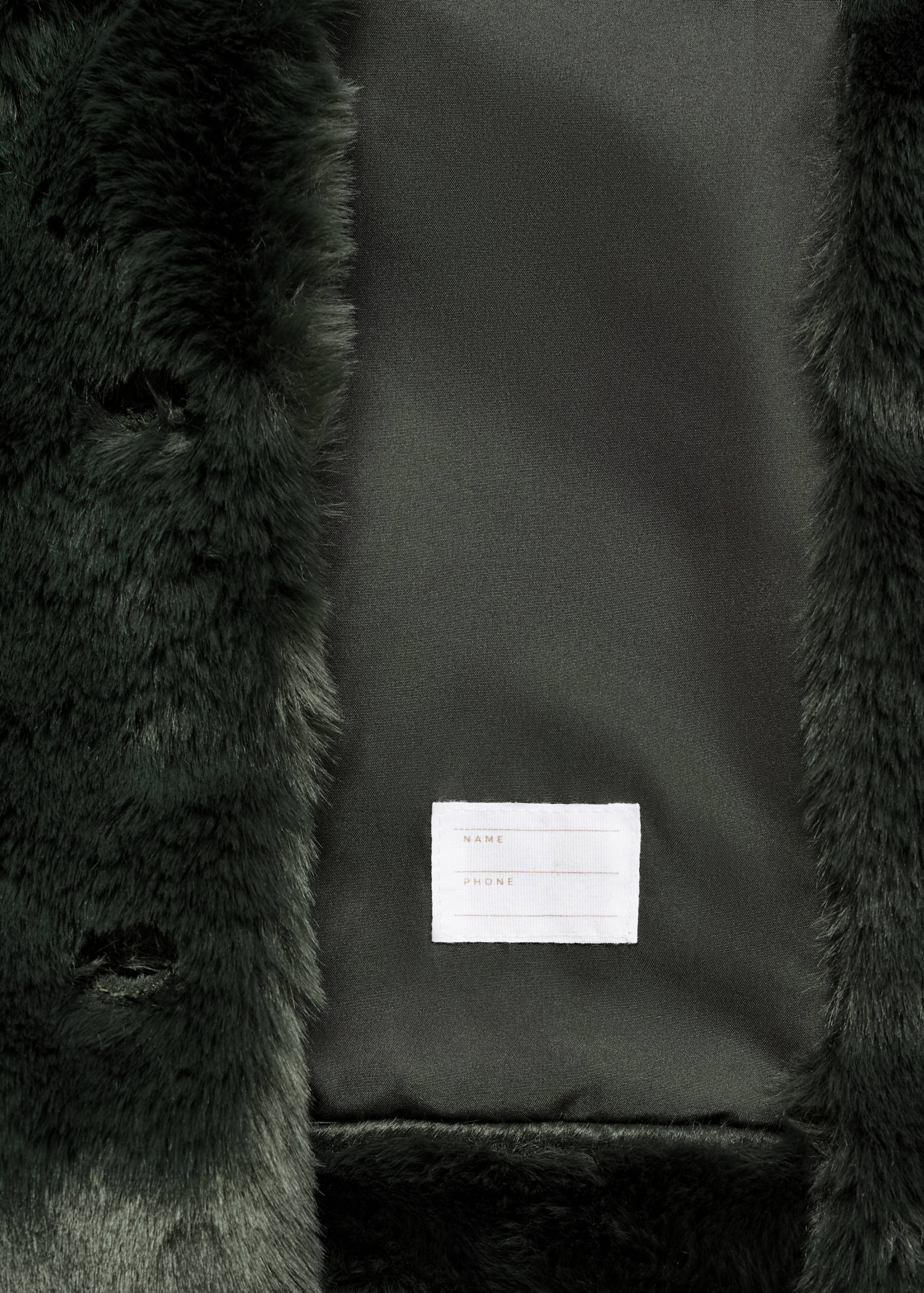 Manteau fausse fourrure - Détail de l'article 0