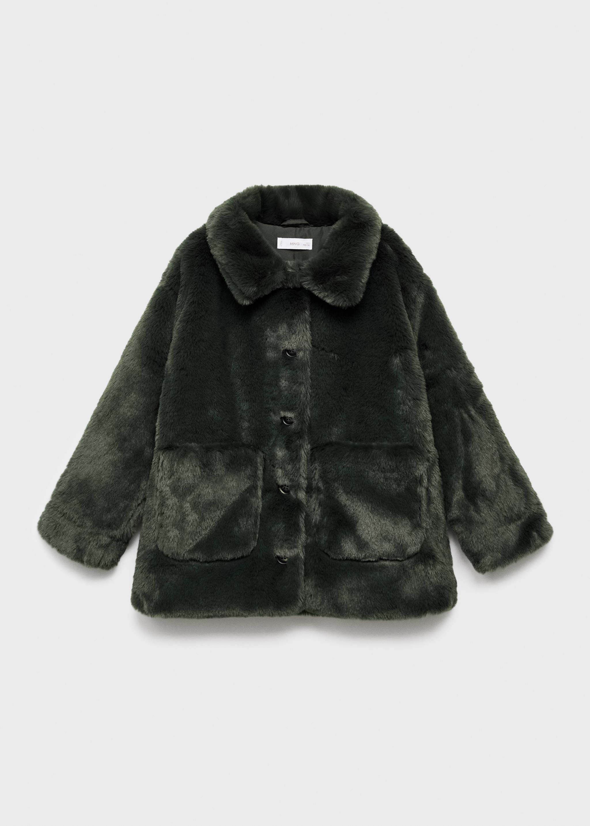 Faux-fur coat - Article without model