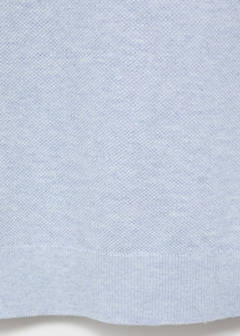 Structured knitted slim-fit polo shirt — Aqua Green 9