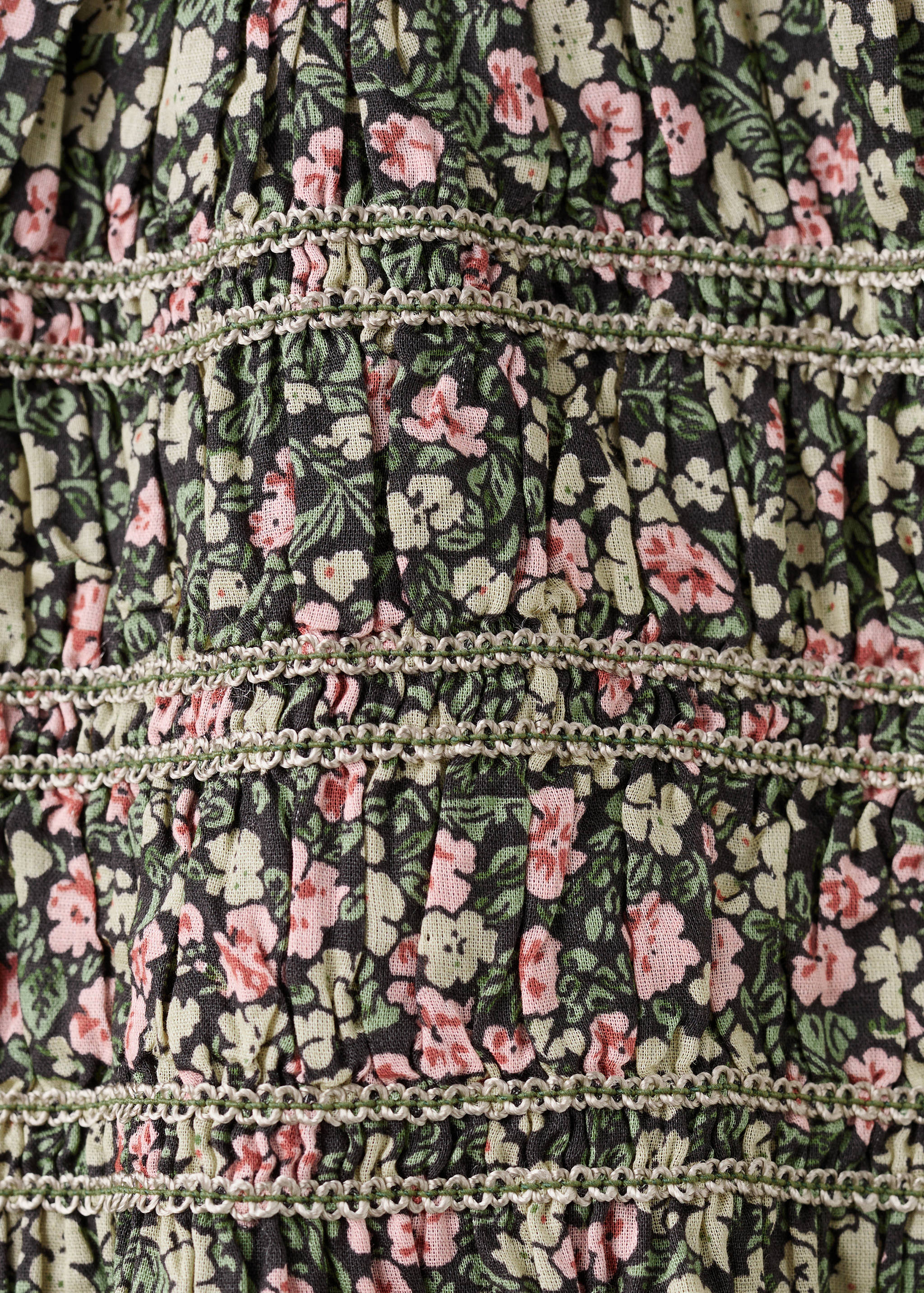 Floral print blouse - Details of the article 8
