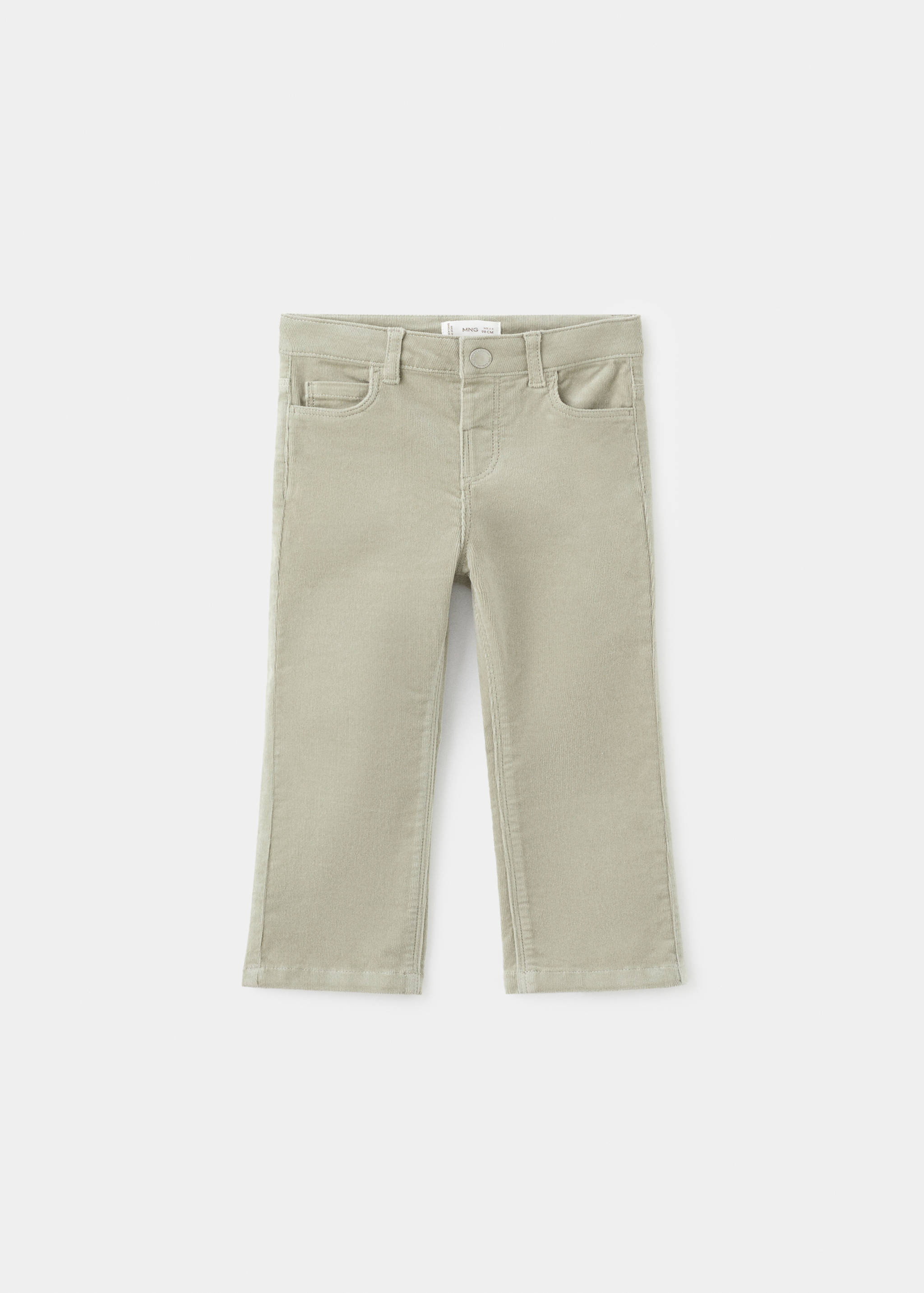Flared corduroy pants - Article without model